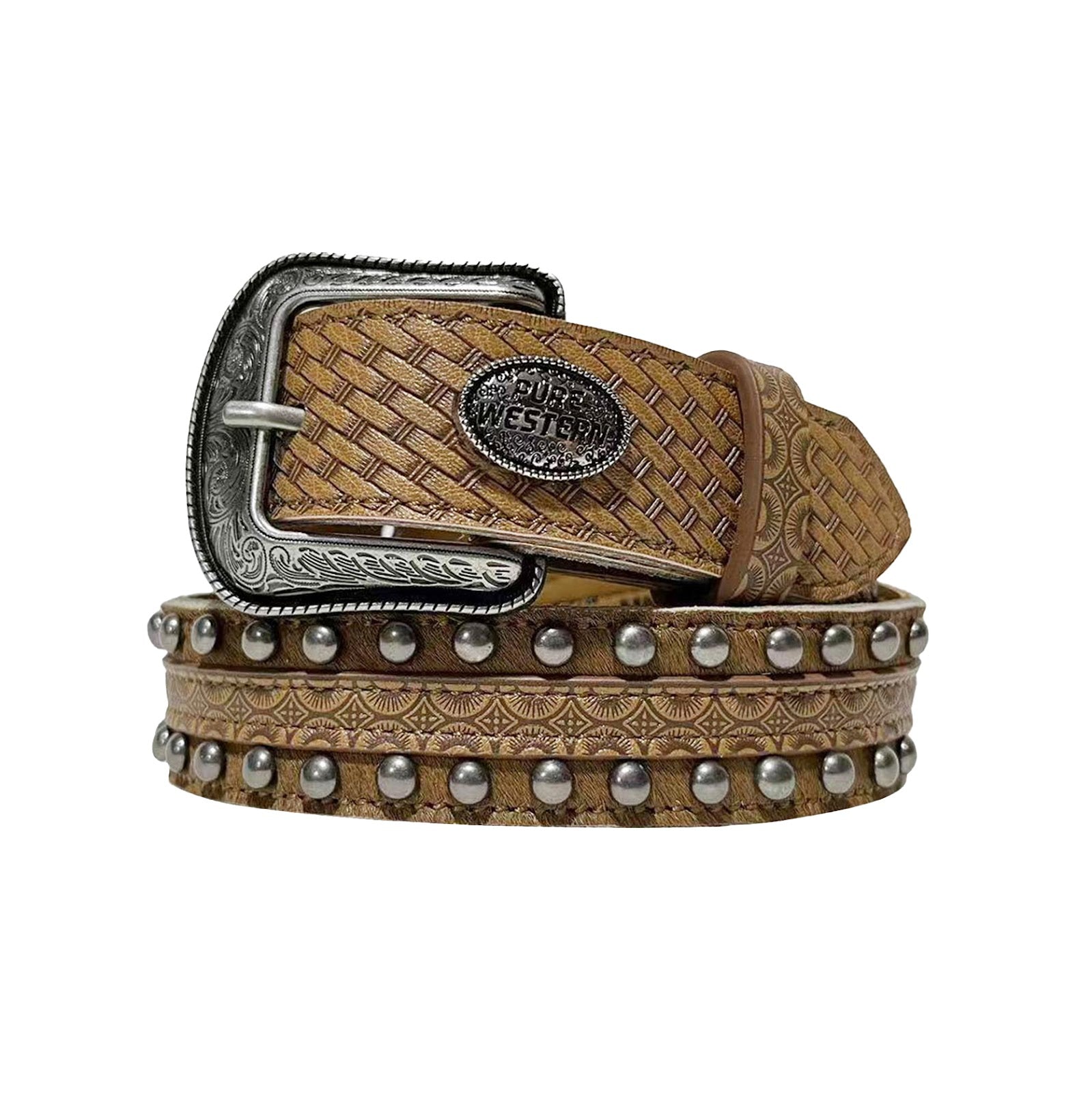 C-Pure Western Kids Glenn Belt(Tan XS22%