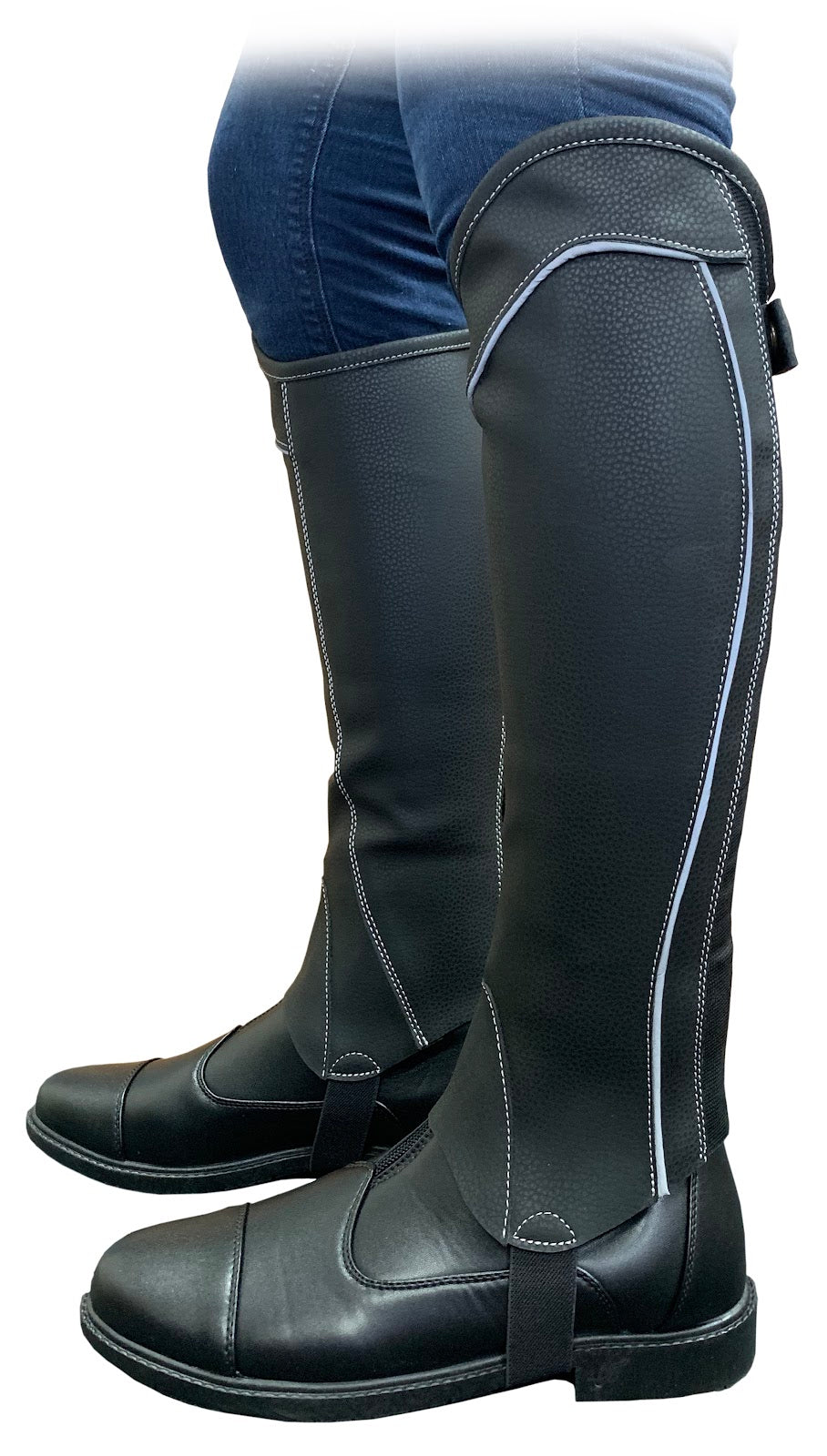 Cooper Allan Lubin Syn Leather Chaps%