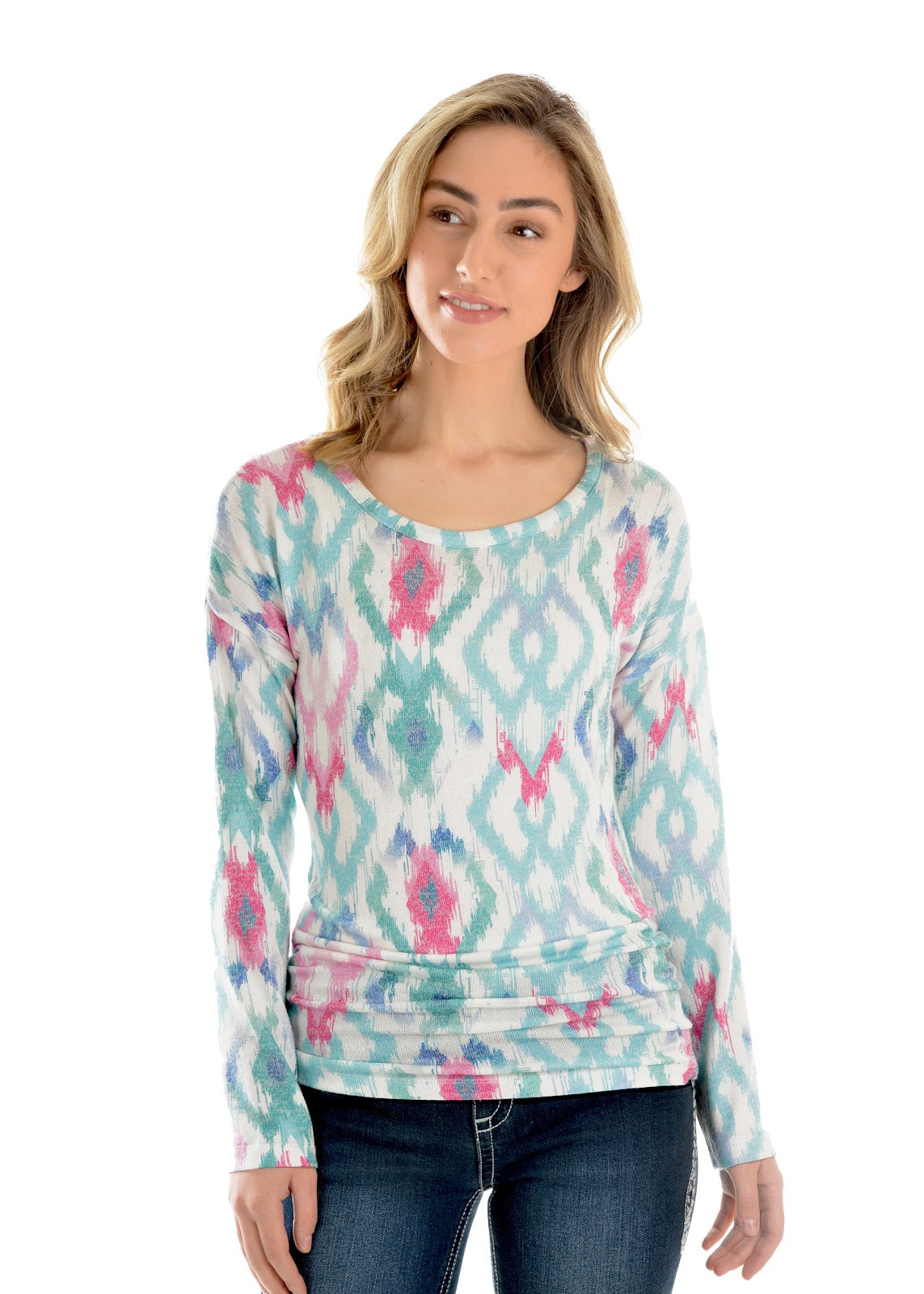 Wrangler Womens Maria Long Sleeve Top%