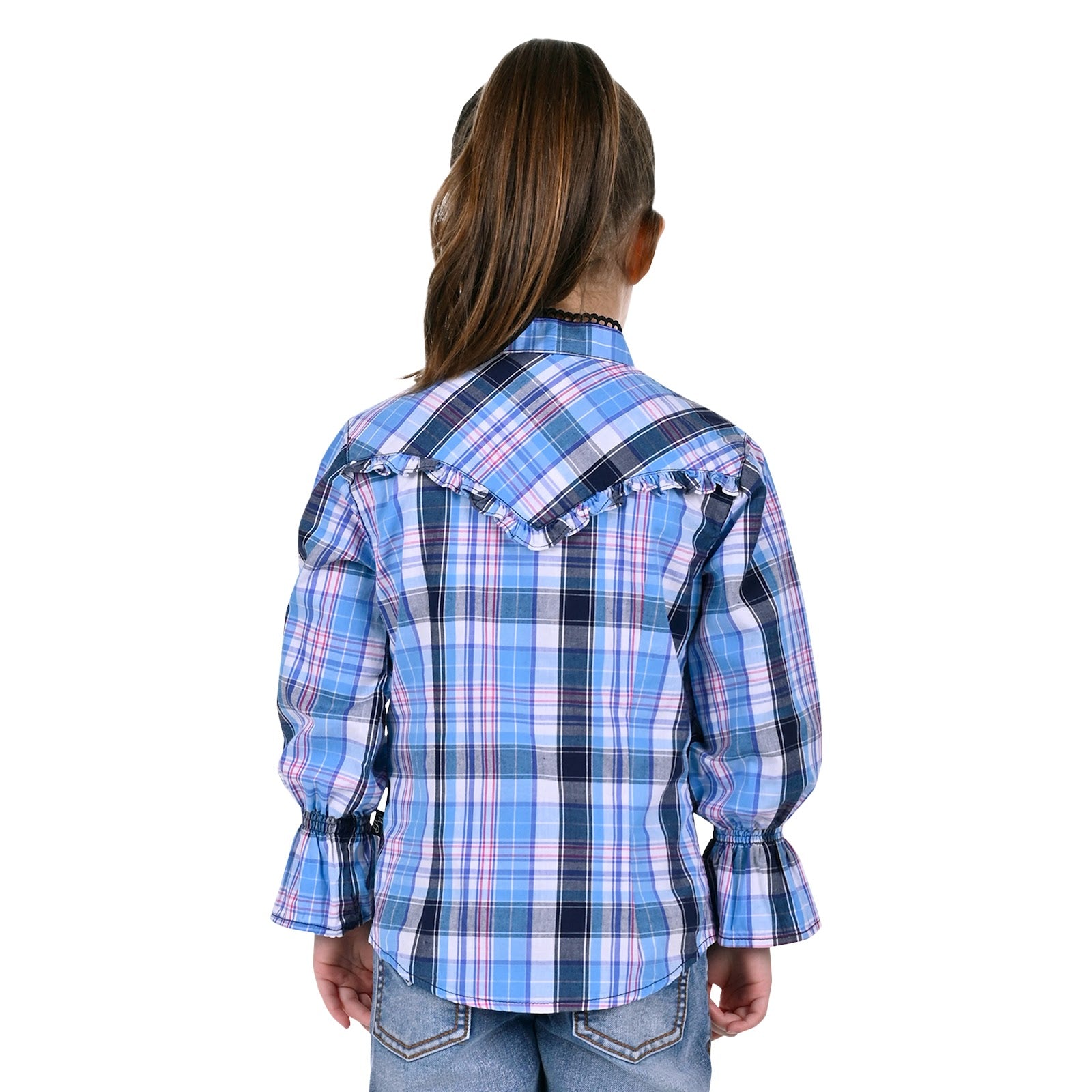 Pure Western Grl Shiloh Long Sleeve Shirt%