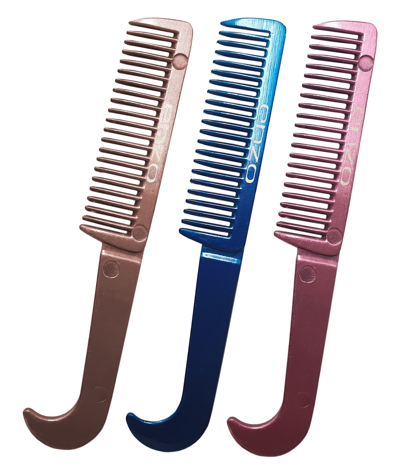 Enzo Aluminium Mane Comb with Divider