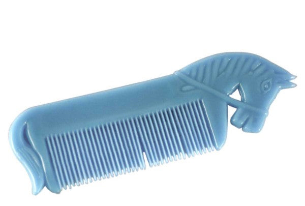 Plastic Horsehead Mane Comb
