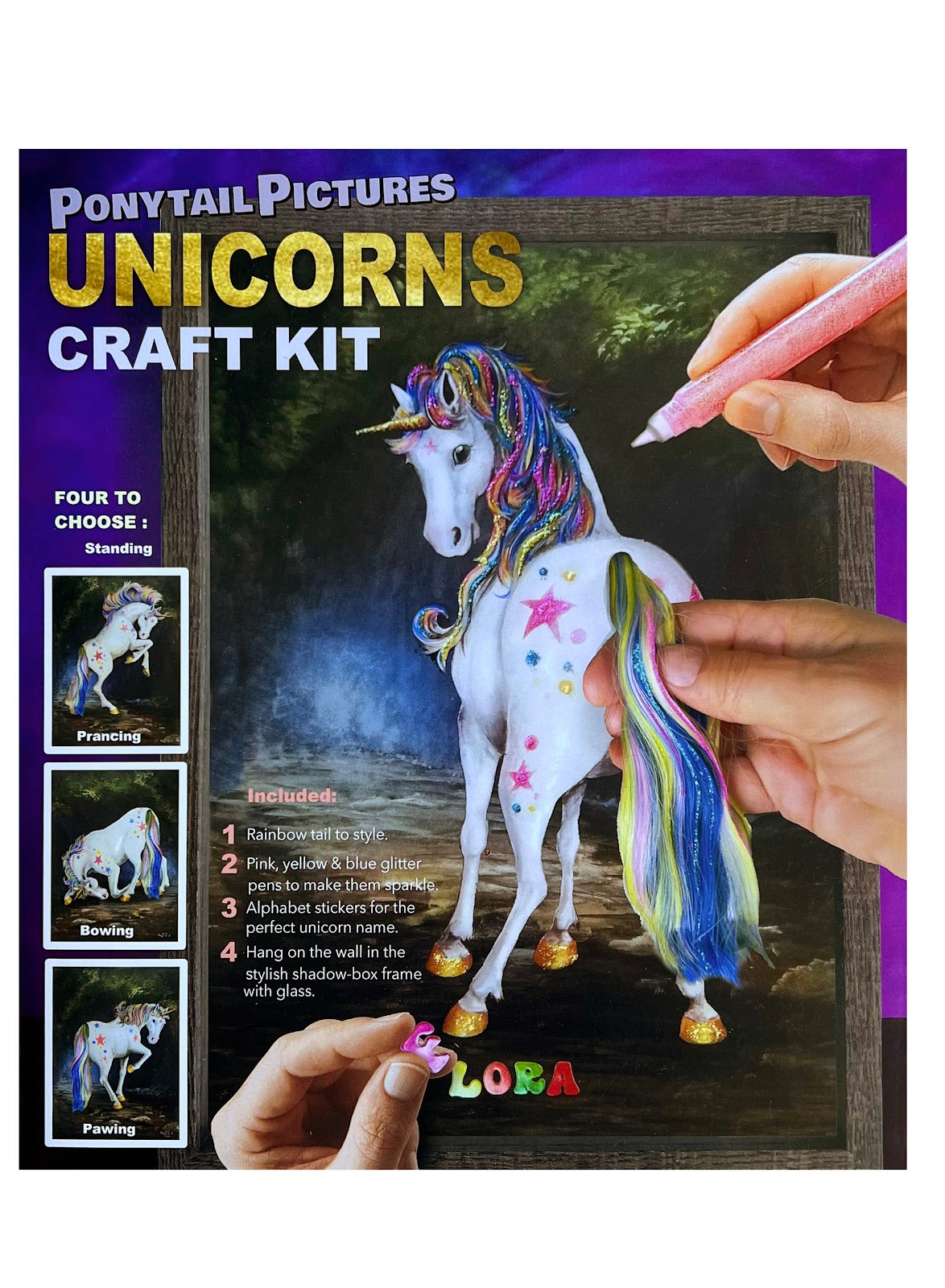 Pony Tail Pictures(Bowing Unicorn)