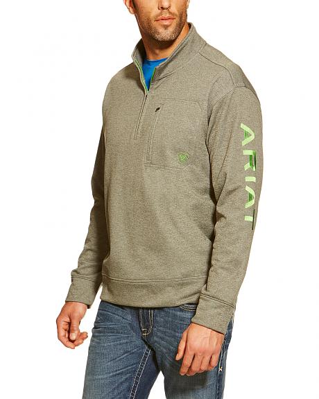 Ariat Wms Logo 1/2 Zip Sweatshirt
