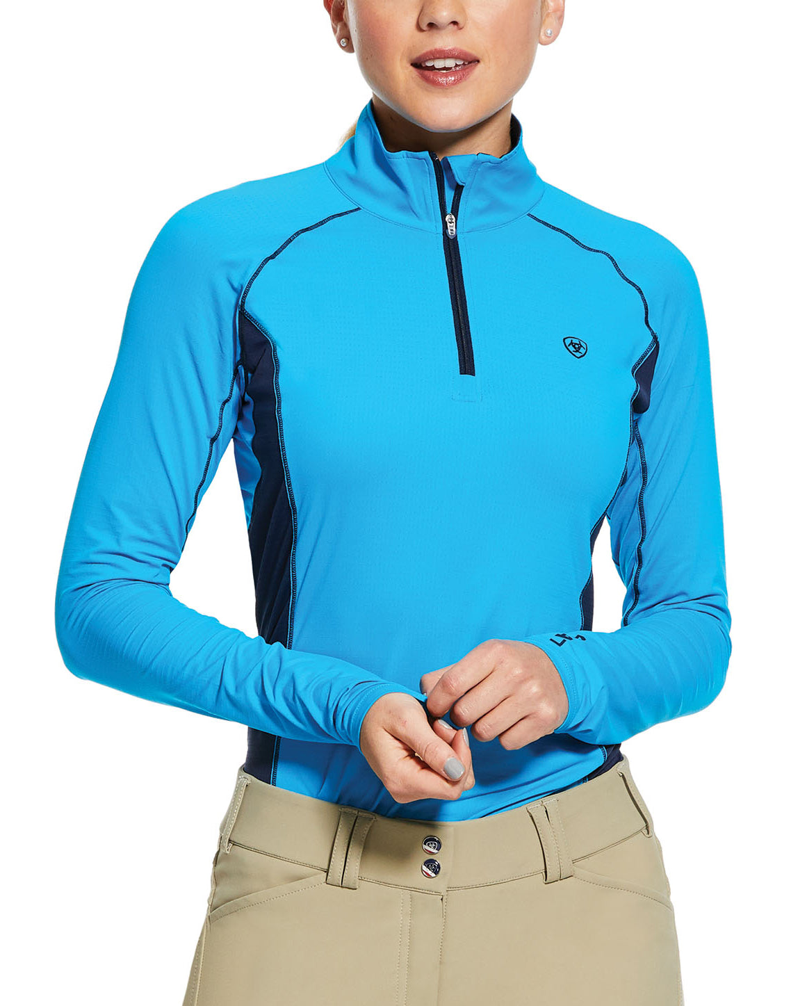 Ariat Womens Tri Factor 1/4 Zip%