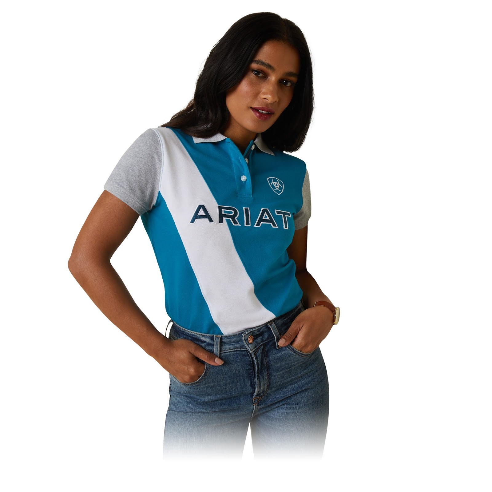 Ariat YTH Taryn SS Polo