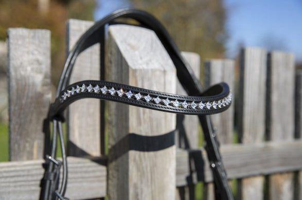 H&P Snaffle Bridle Ashley%