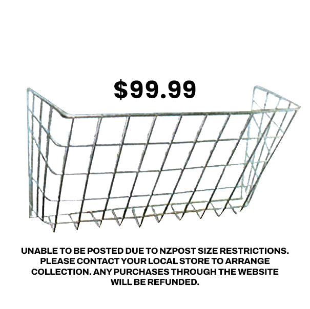 Metal Wall Hay Feedersilver