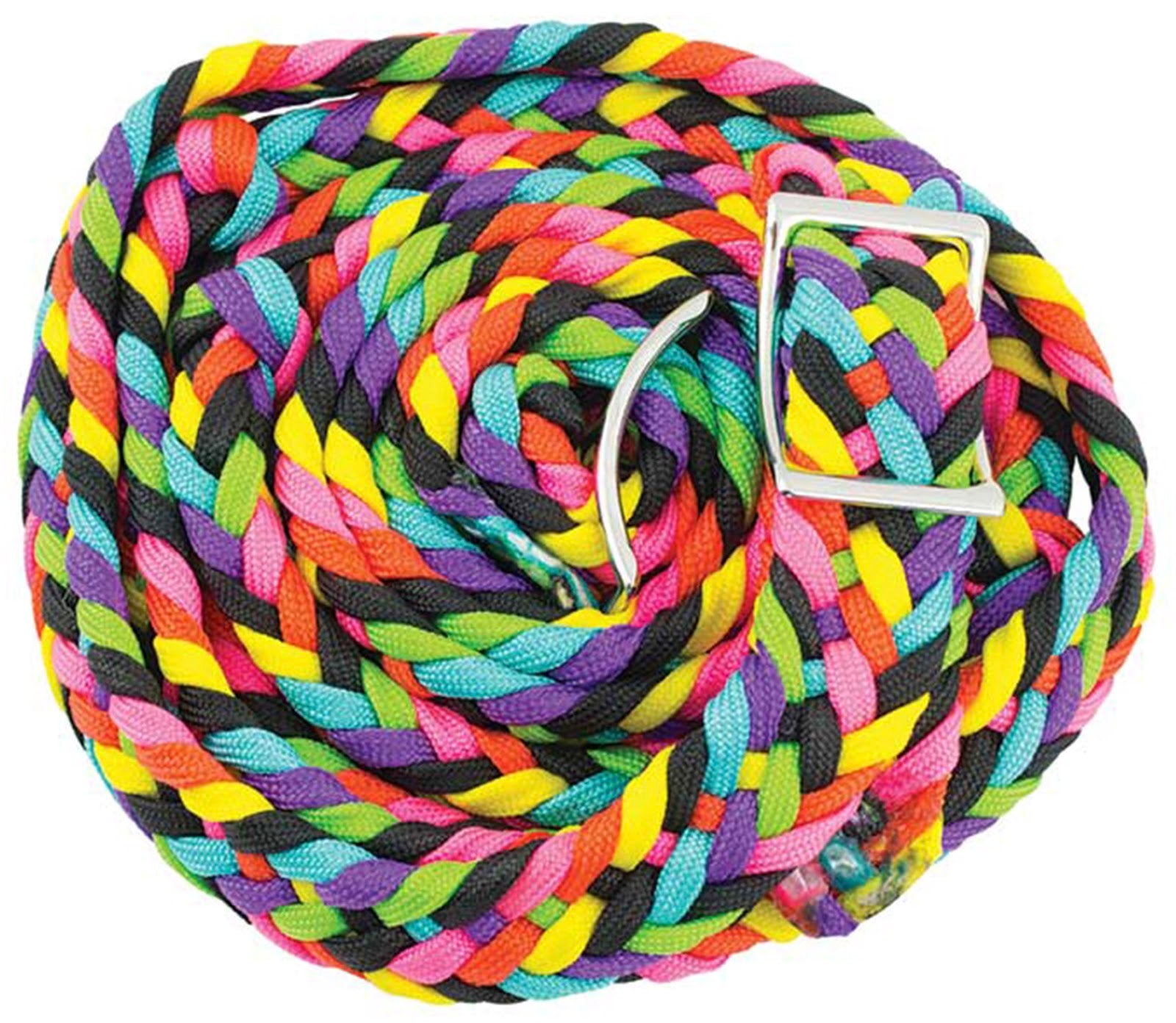 Zilco Braided Barrel Reins (Turquoise)
