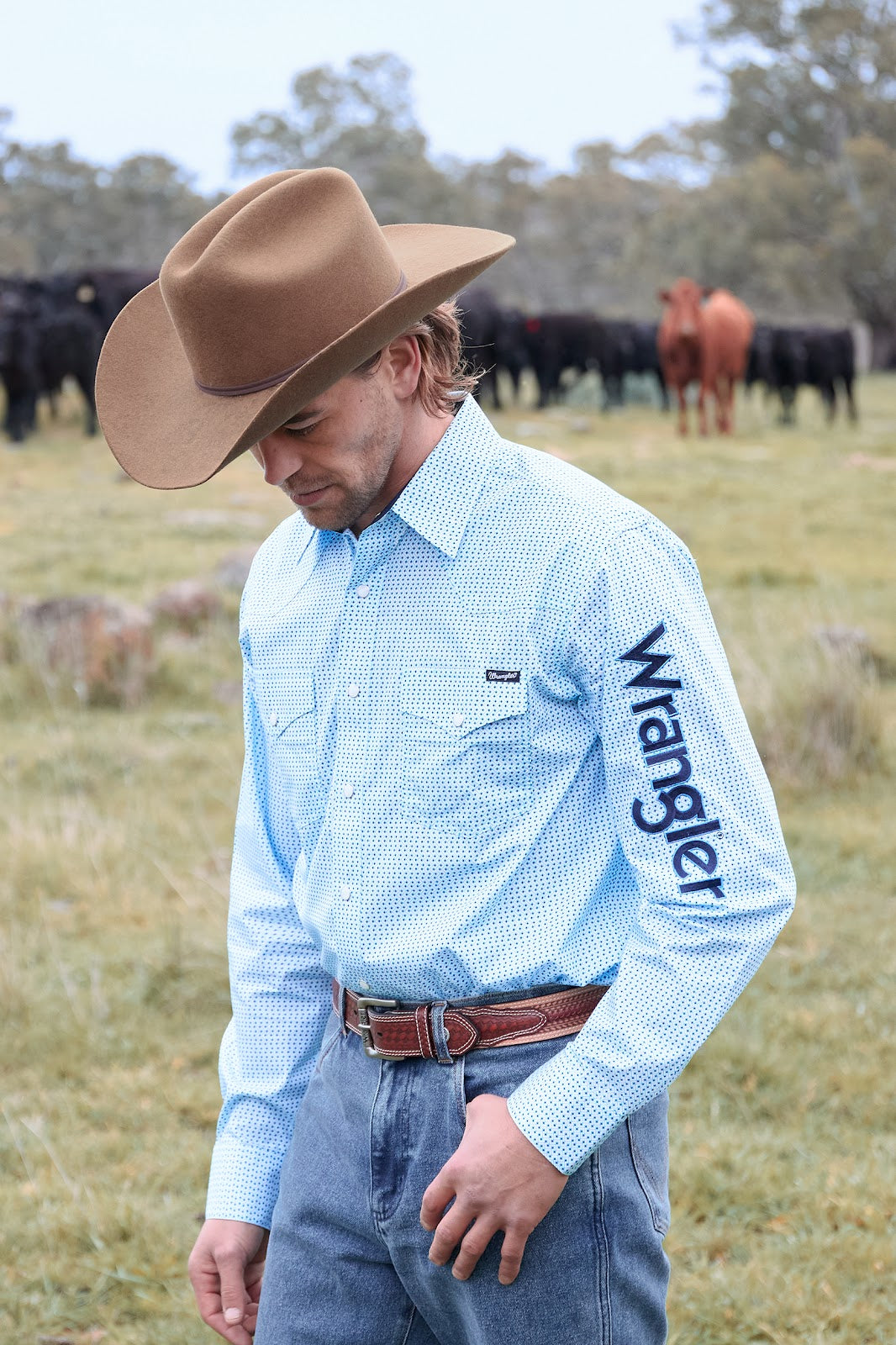 Wrangler Mens Lee Long Sleeve Shirt