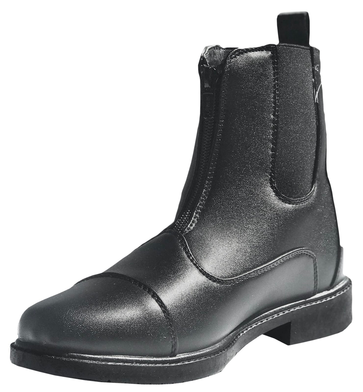 C-Cooper Allan Oxford Zip Boot Kids (28 Black)%