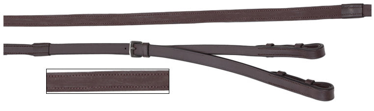 Zilco Divided Reins (Full Blk)