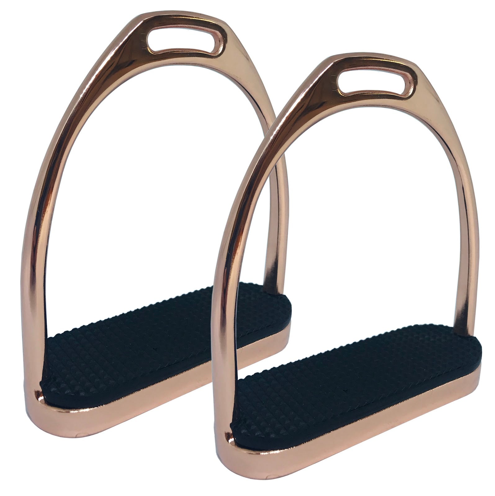 SS Rose Gold Stirrup with Tread%