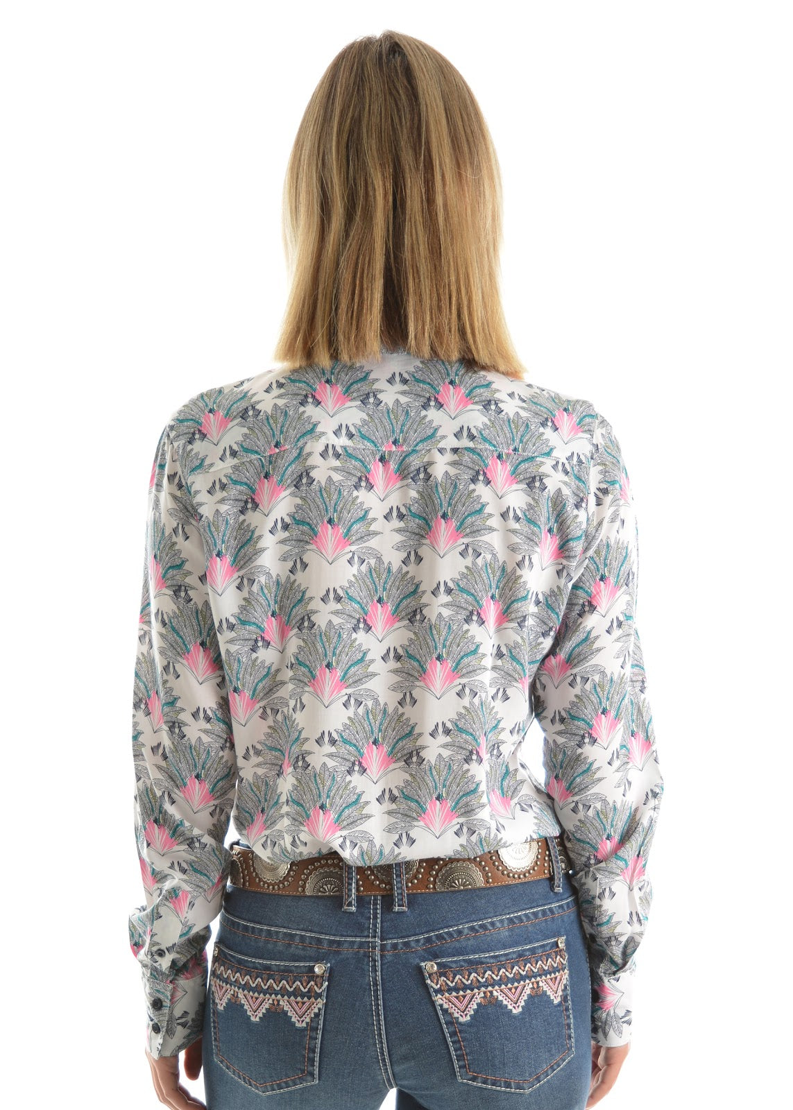 Pure Western Womens Tilda Long Sleeve Shirt%