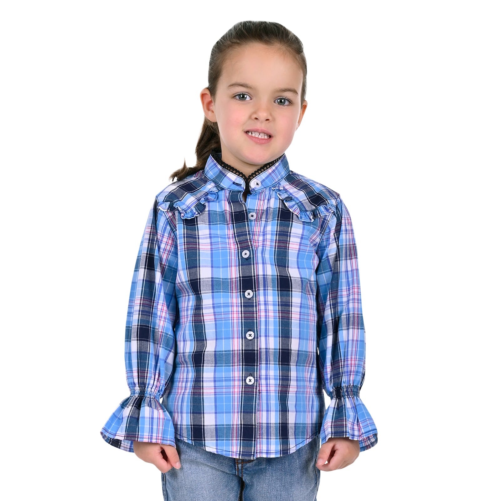 Pure Western Grl Shiloh Long Sleeve Shirt%