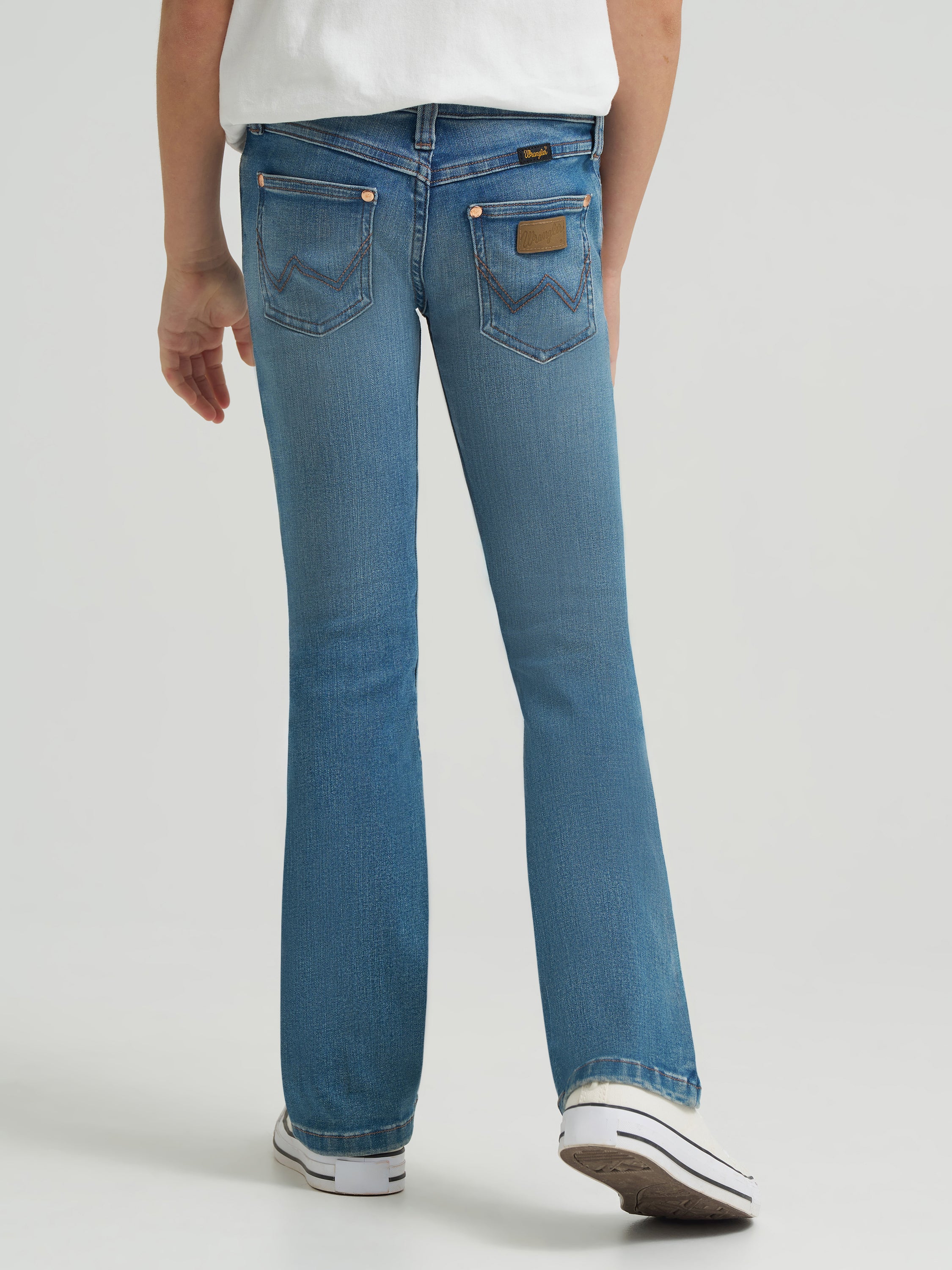 Lainey Wilson Girls Boot Hugger Jeans Blue / X Small