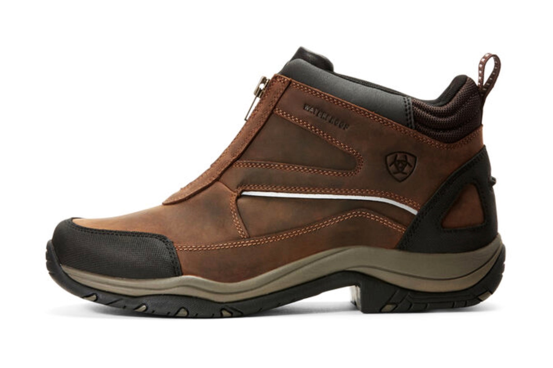 Ariat Mens Telluride Zip H2O Brown / 9.5