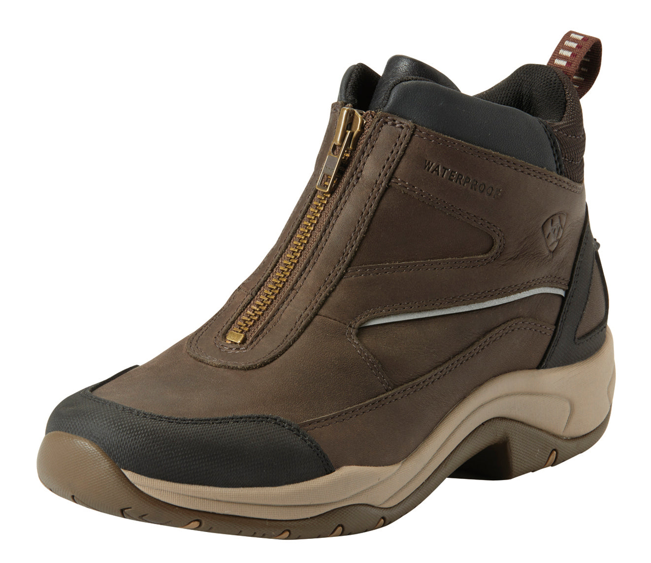 Ariat Womens Telluride Zip H2O Brown / 7