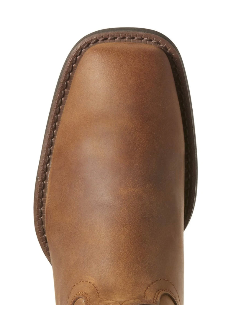 Ariat Wms Roper Wide Sqr Toe Brown / 9