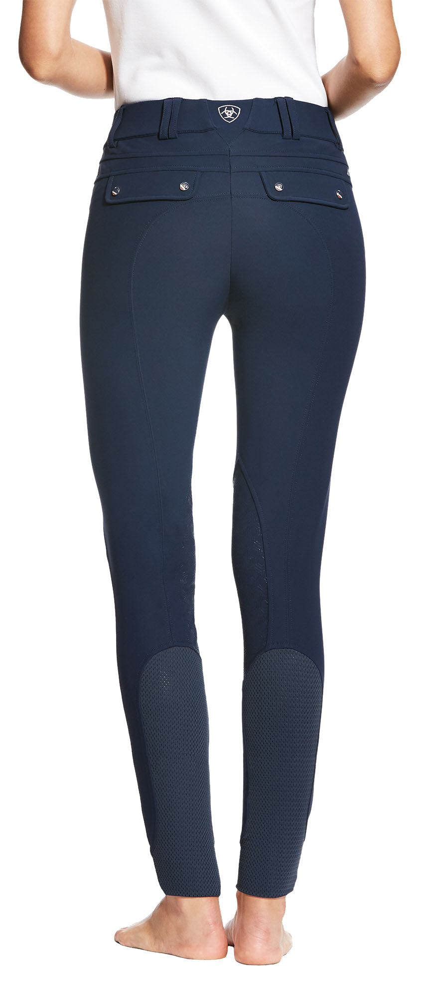 Ariat Wms Tri Factor Full Grip Navy / 24