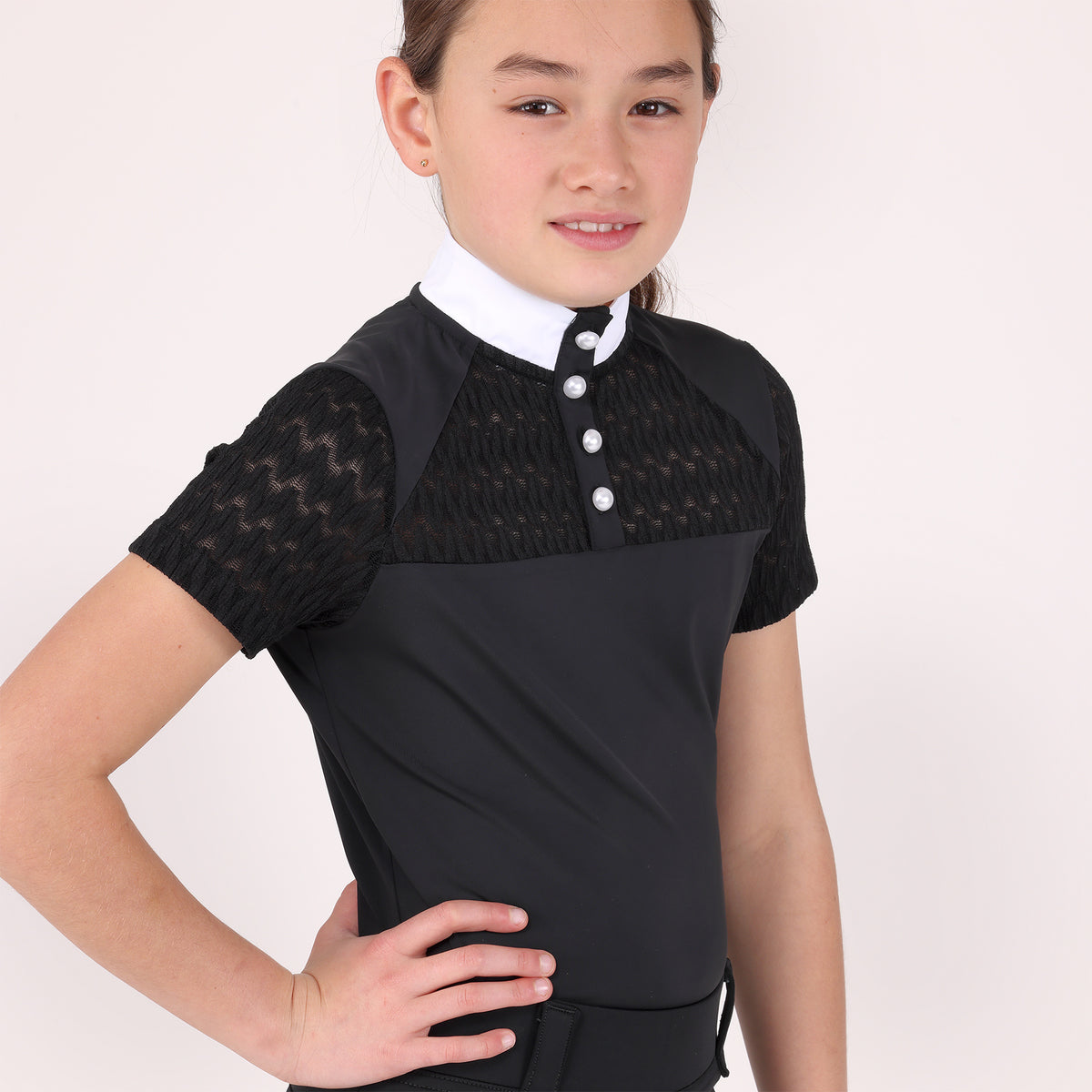 Aubrion Optima VX Show Shirt - Young Rider