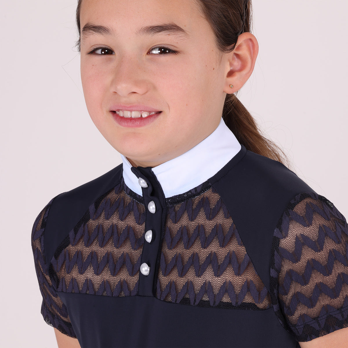 Aubrion Optima VX Show Shirt - Young Rider