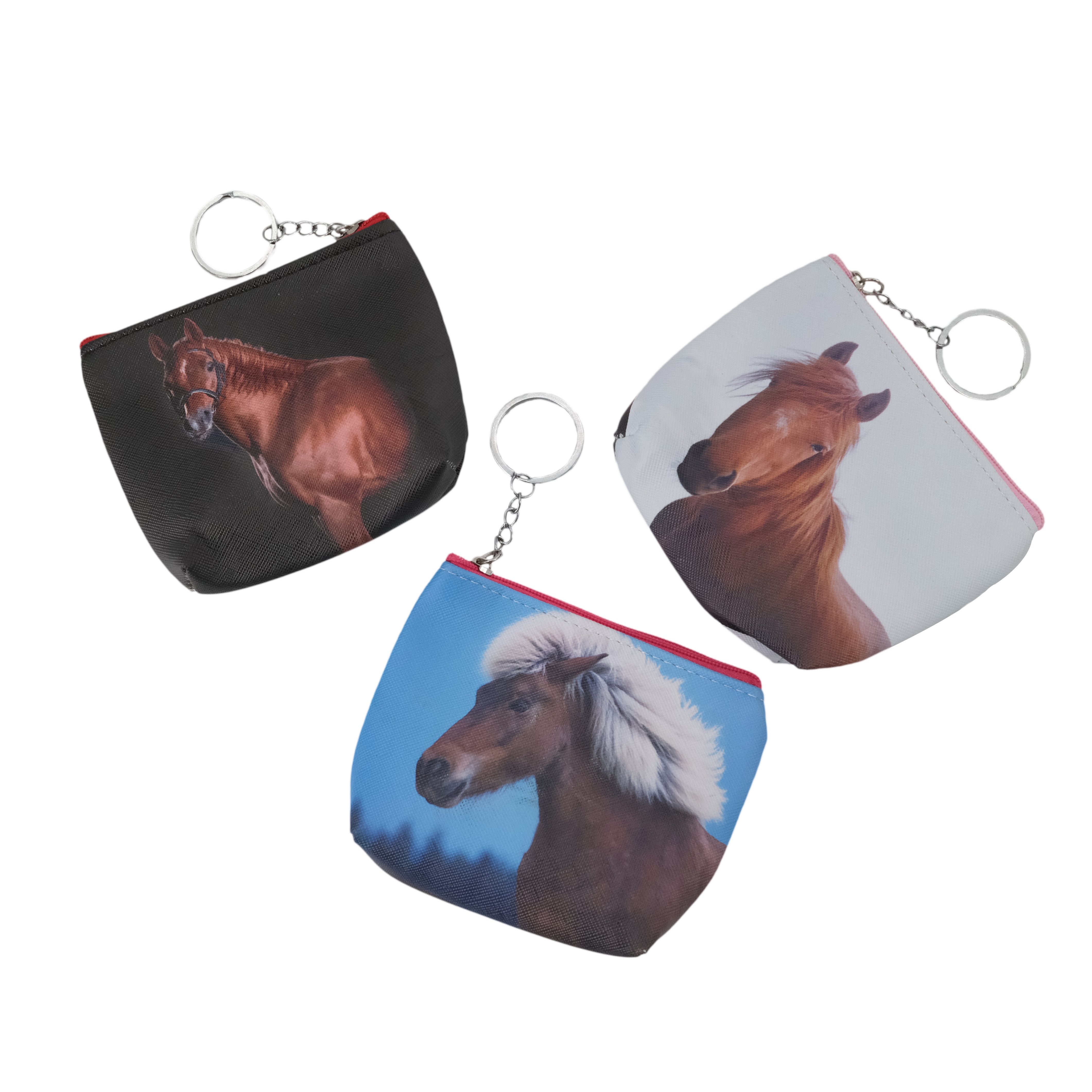 Horse Print Coin Purse (Asst)