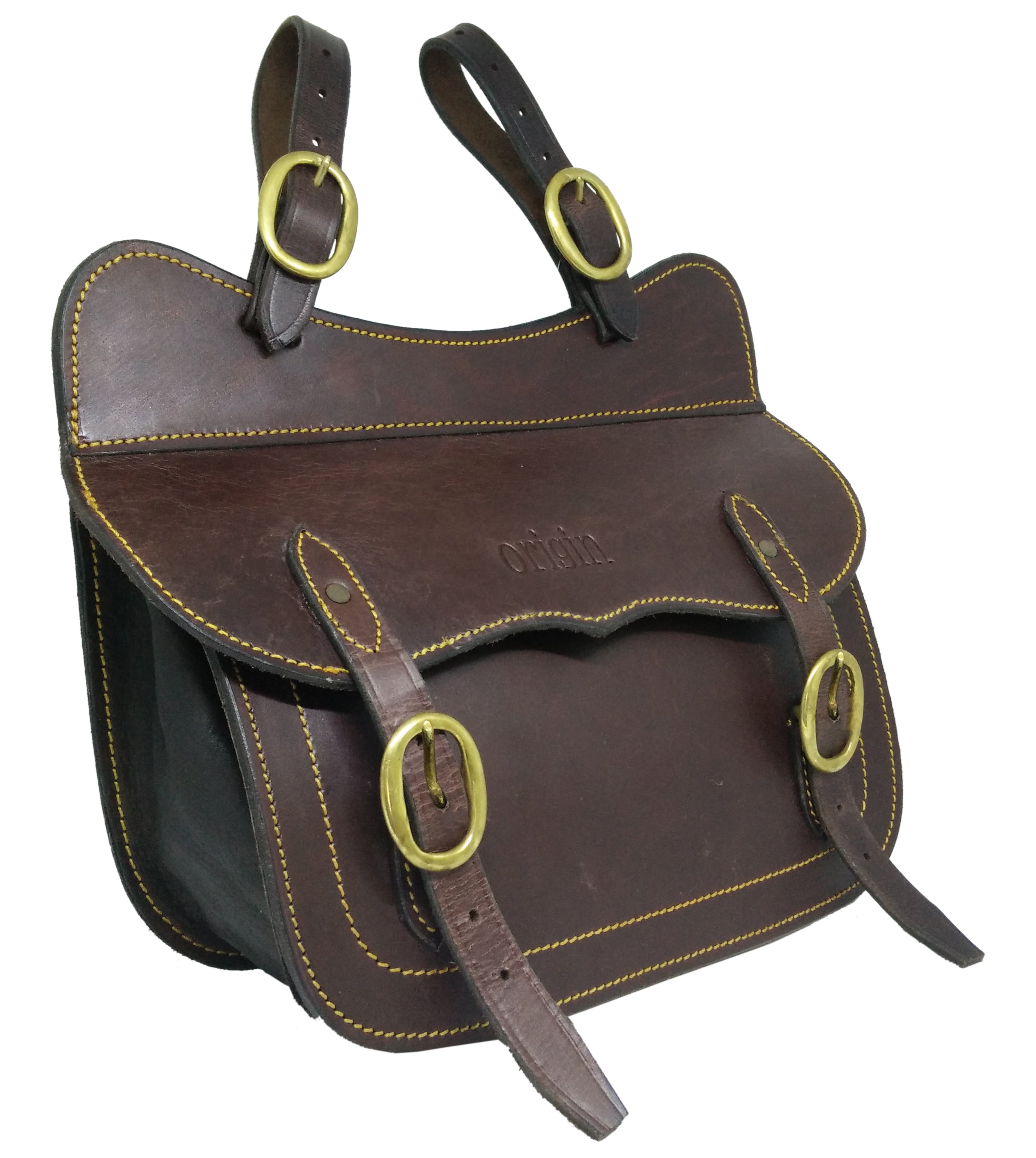 Origin Leather Mid Size Saddle Bag