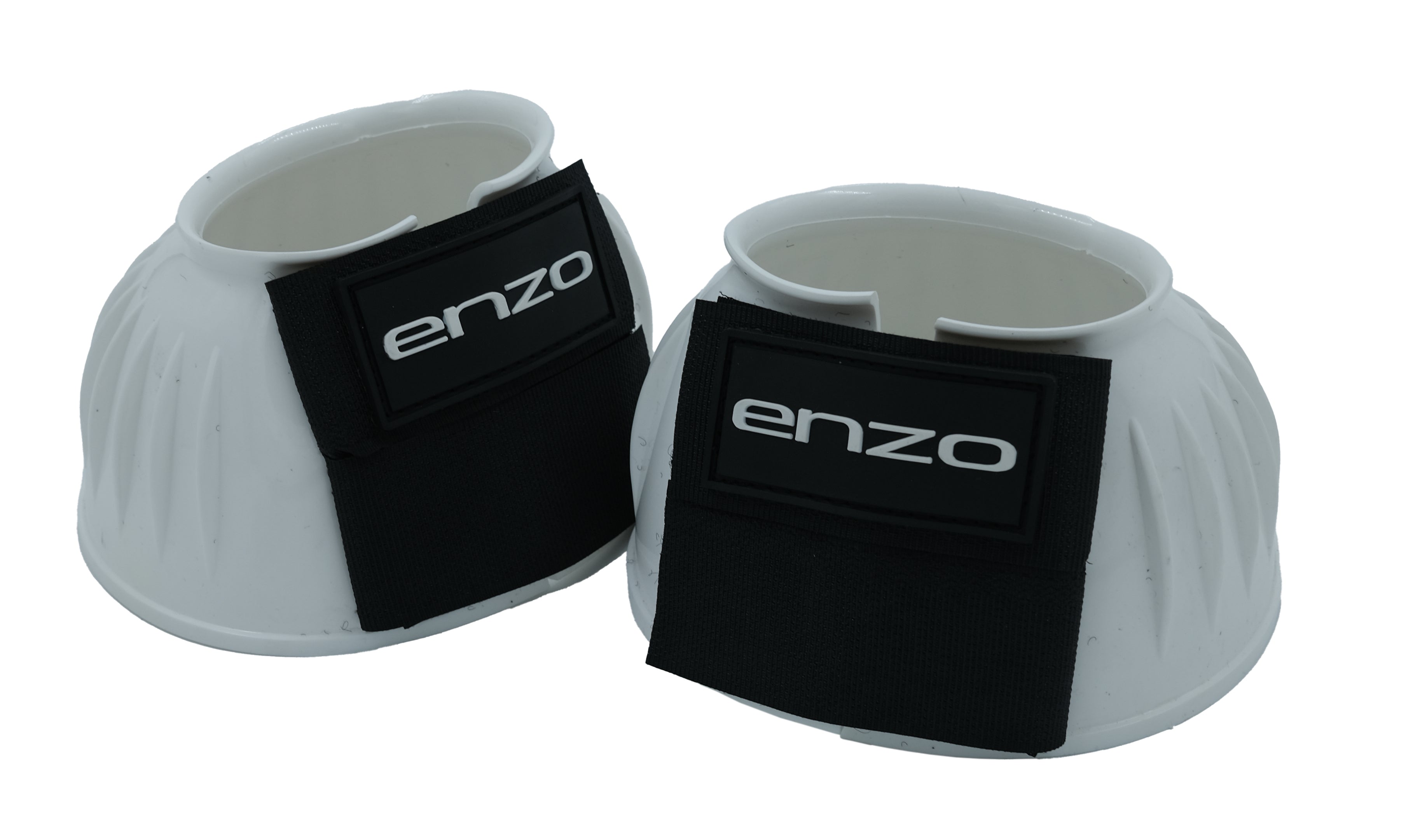 Enzo PVC Bell Boot Velcro Black / Large