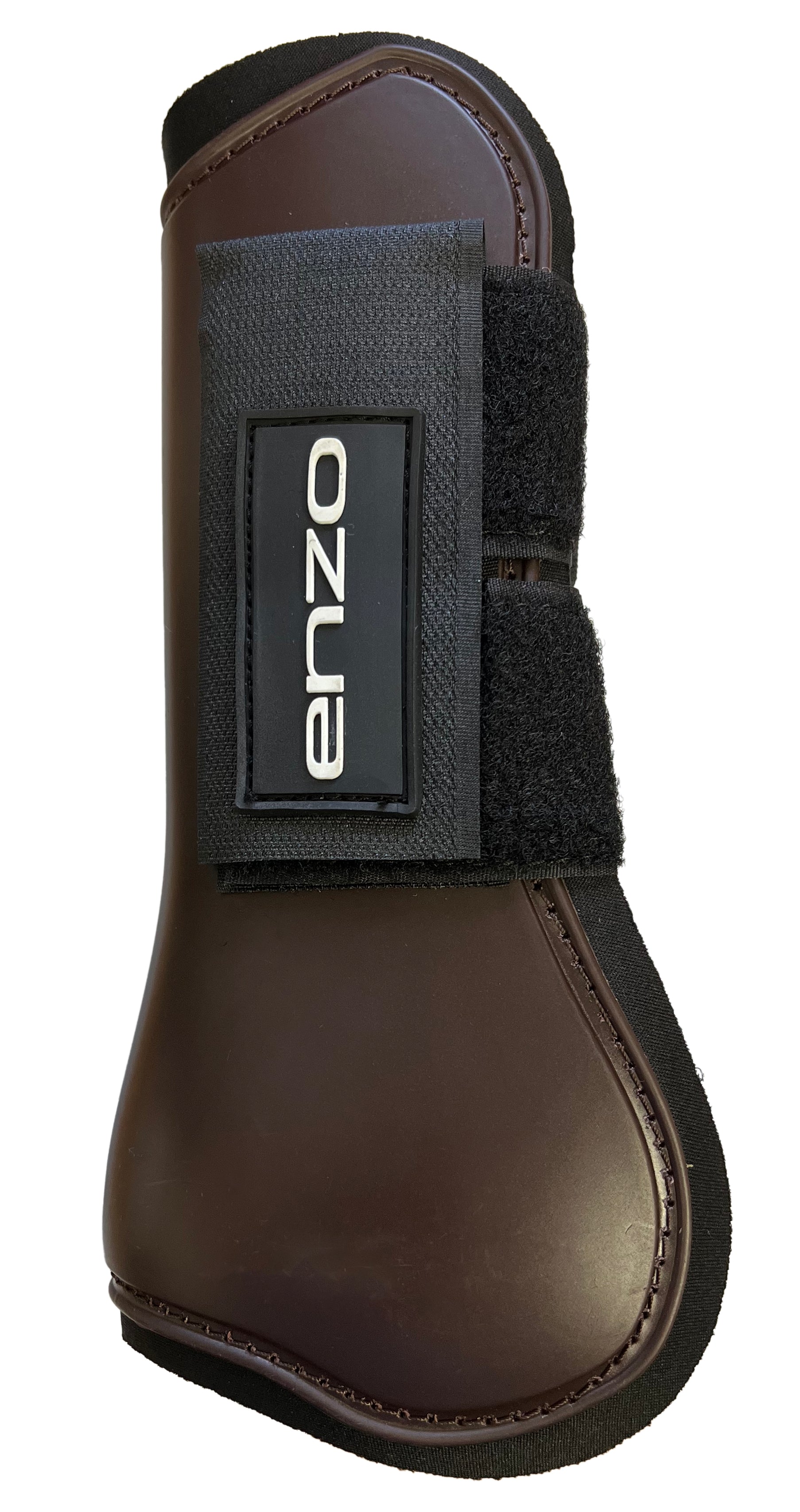 Enzo PVC Tendon Boot Black / Cob