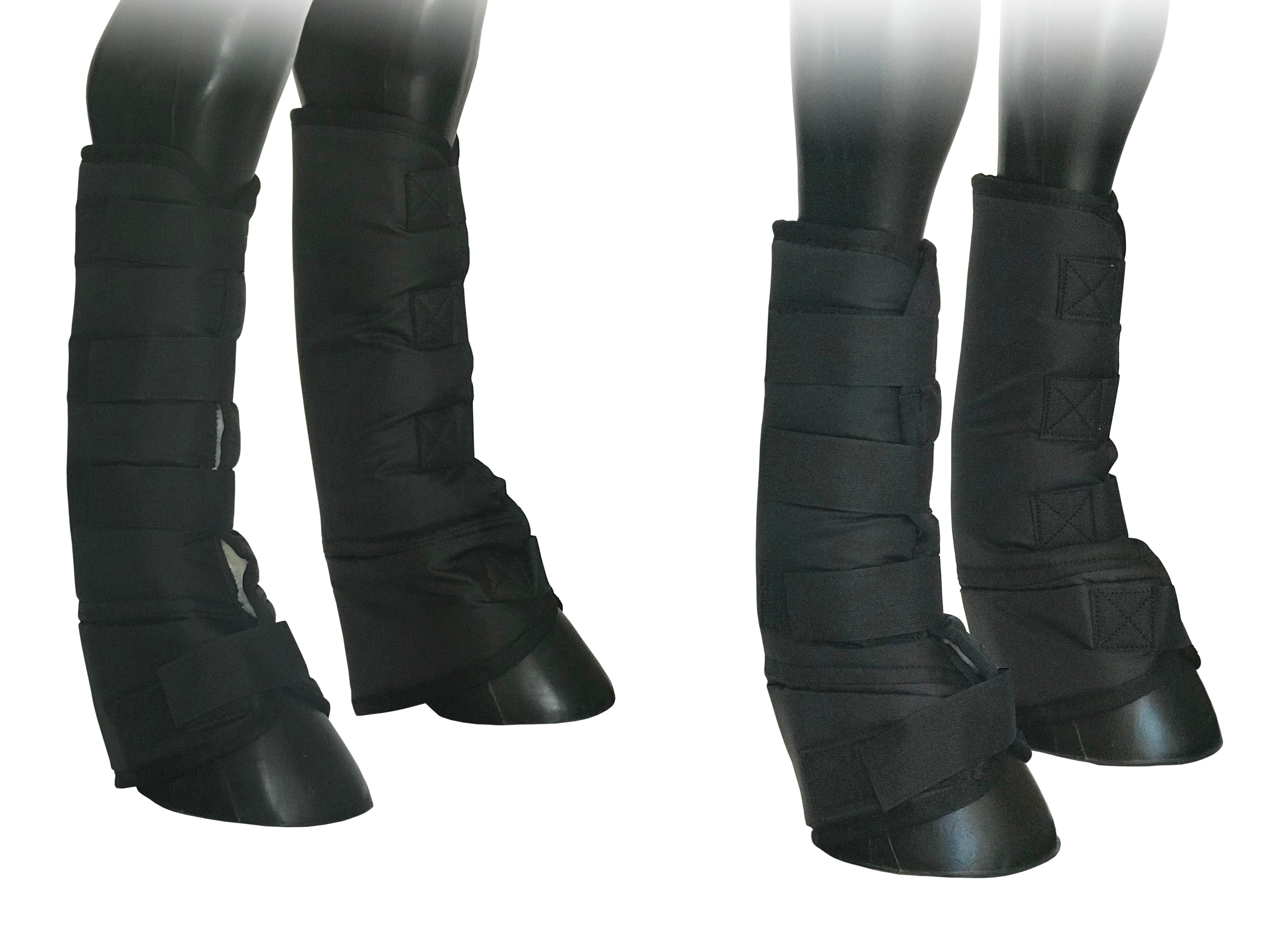 Enzo Travel Boot Set of 4 Black / Full