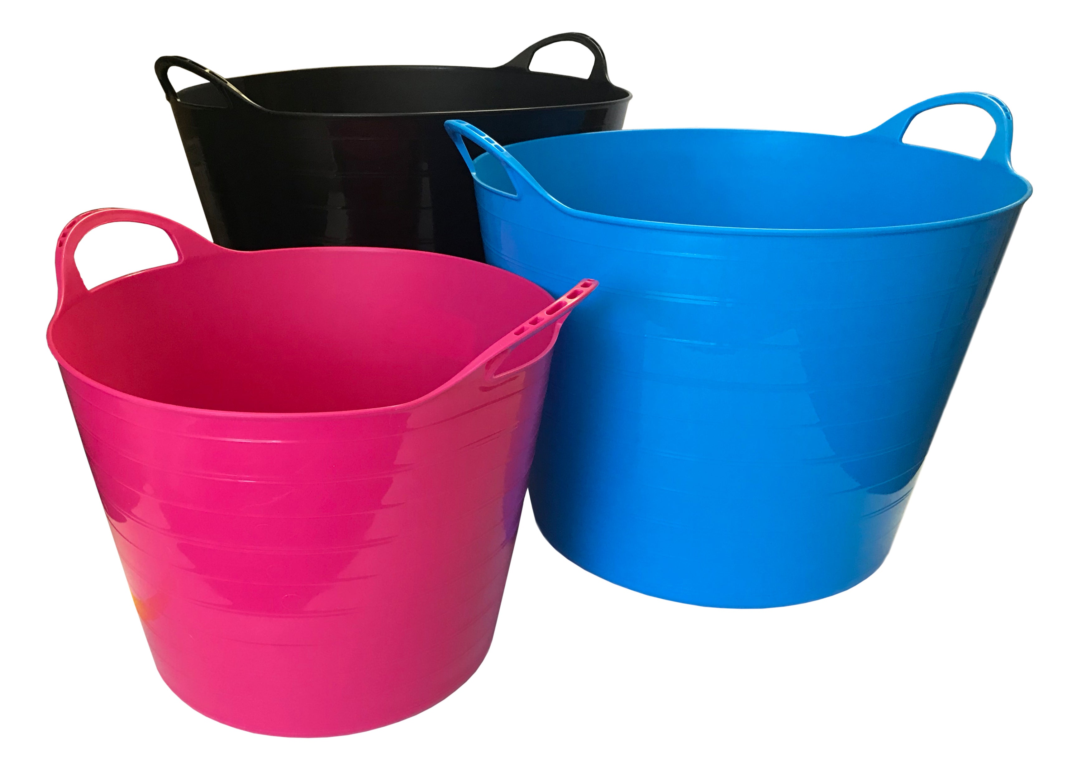 Round Flexi Tub Black / 30l