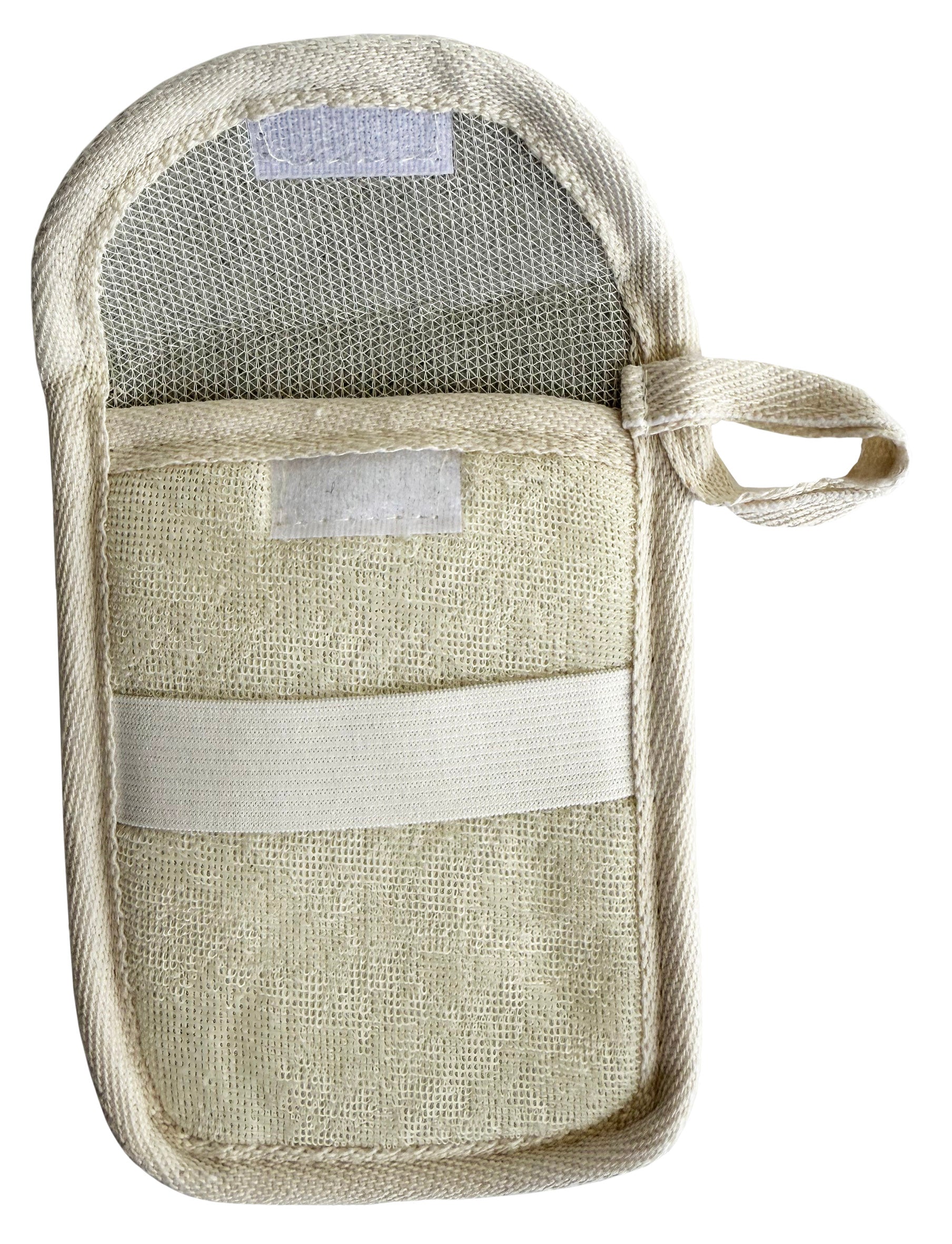 Bee Kind Linen Soap Bag