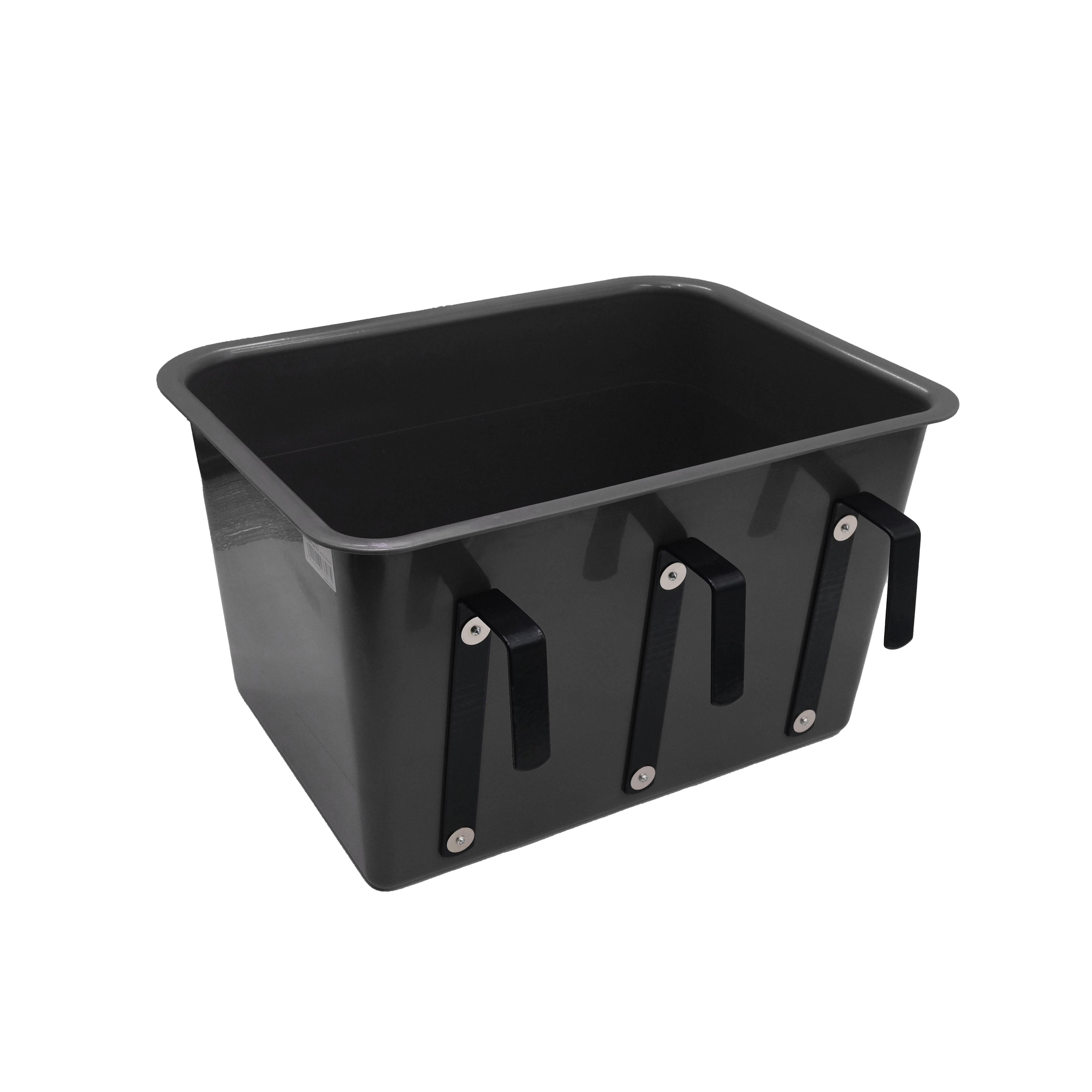 O/Fence Feed Bin w/3 brackets Blue / All