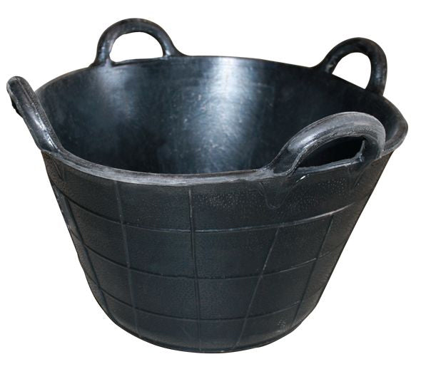 Rubber Bucket w/Four Handles 40L