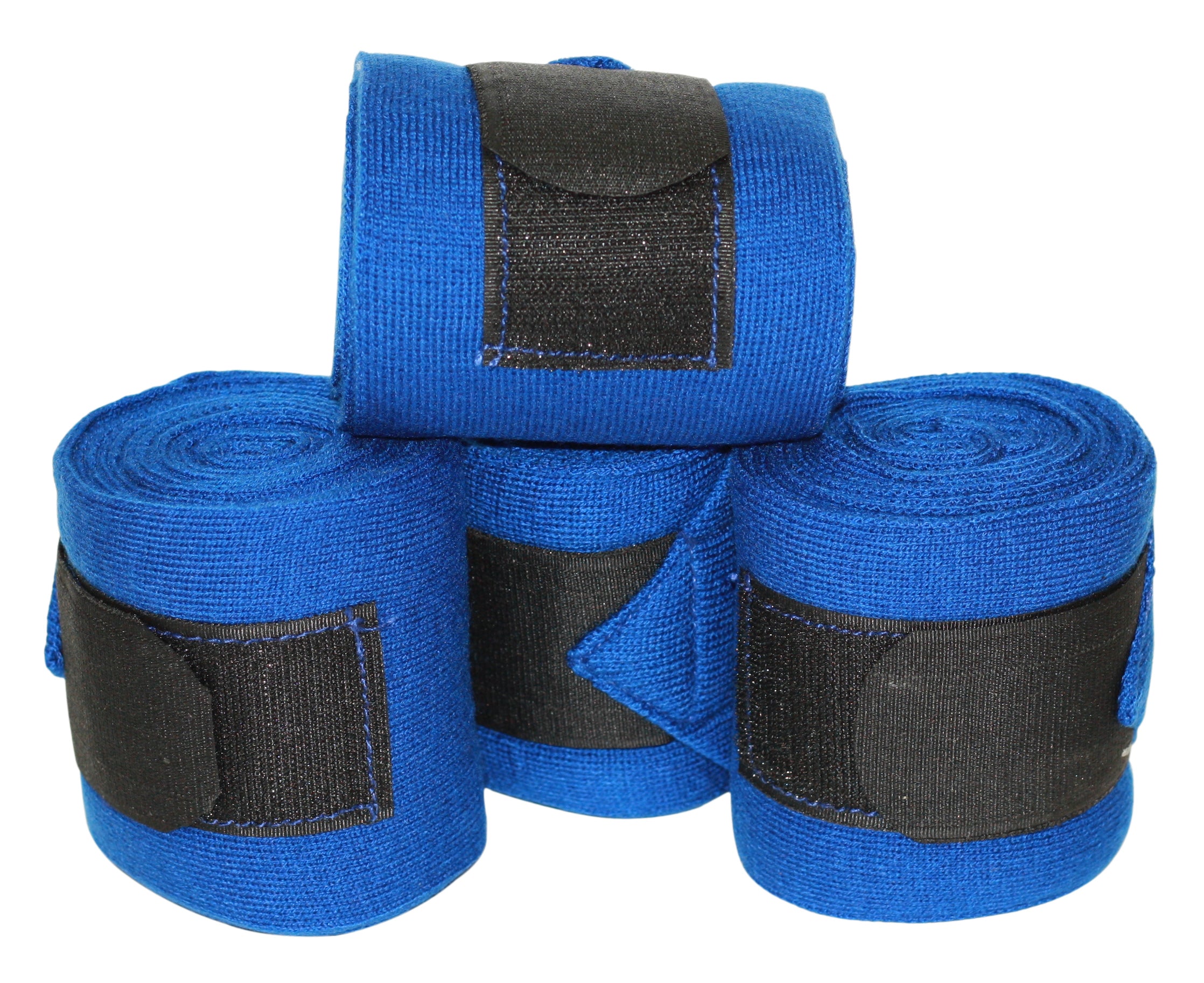 Knitted Bandages Set of 4 Black / All