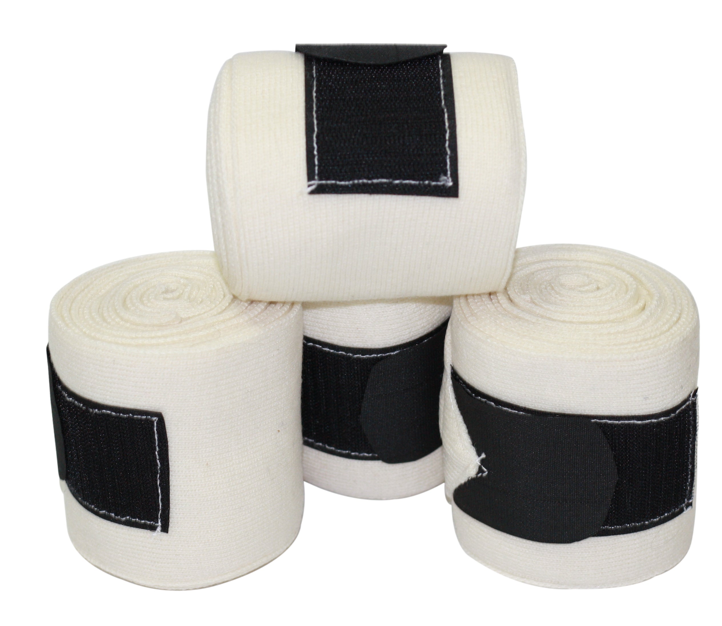 Knitted Bandages Set of 4 Black / All