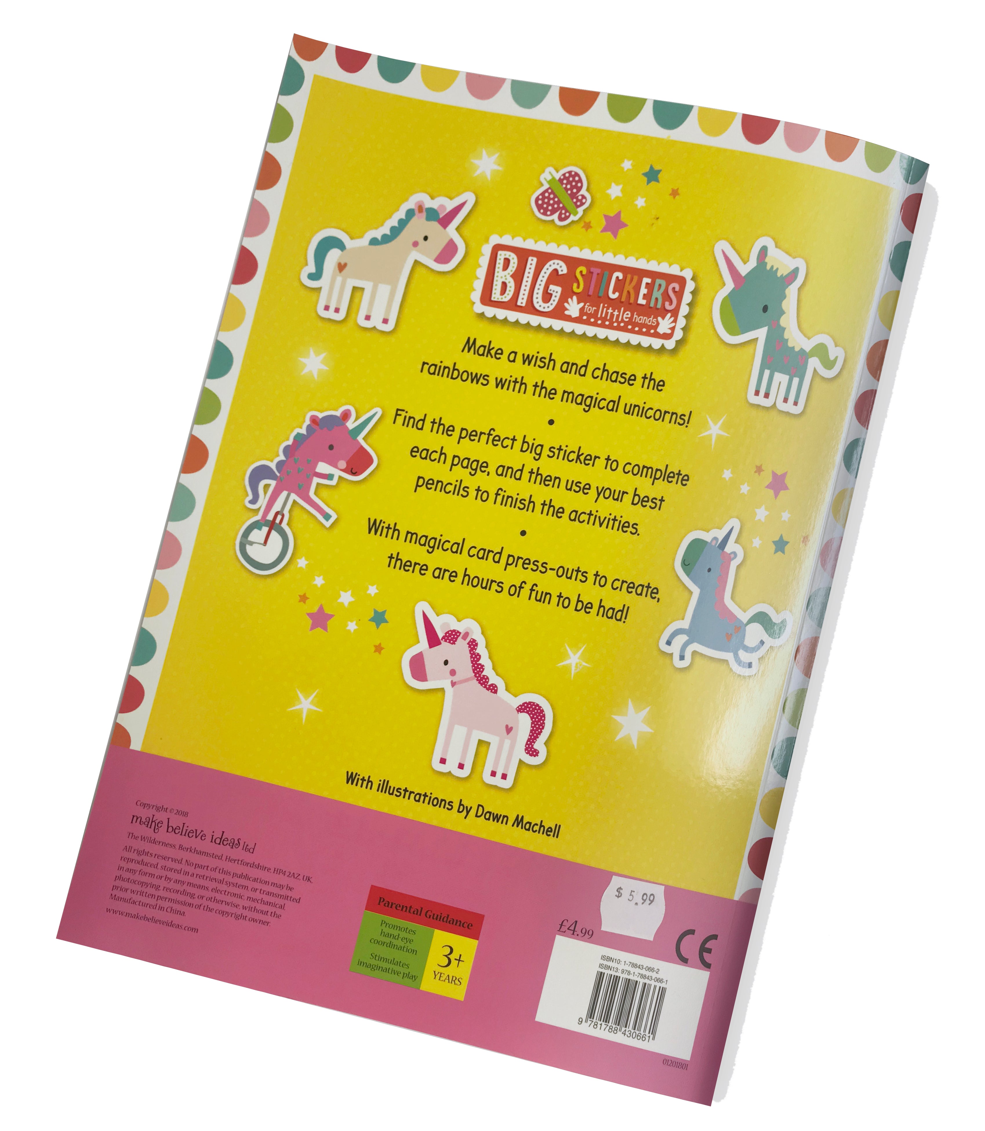 Big Stickers Magical Unicorns%