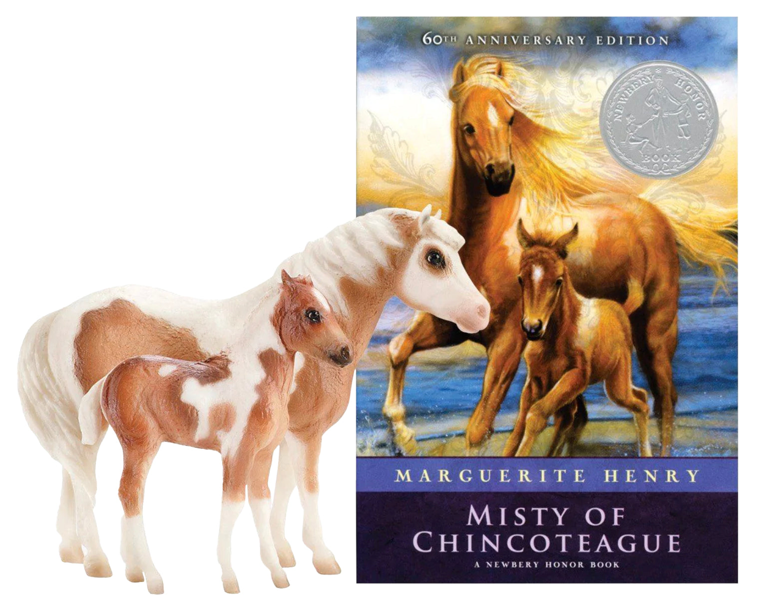 Breyer Misty & Stormy Model & Book Set