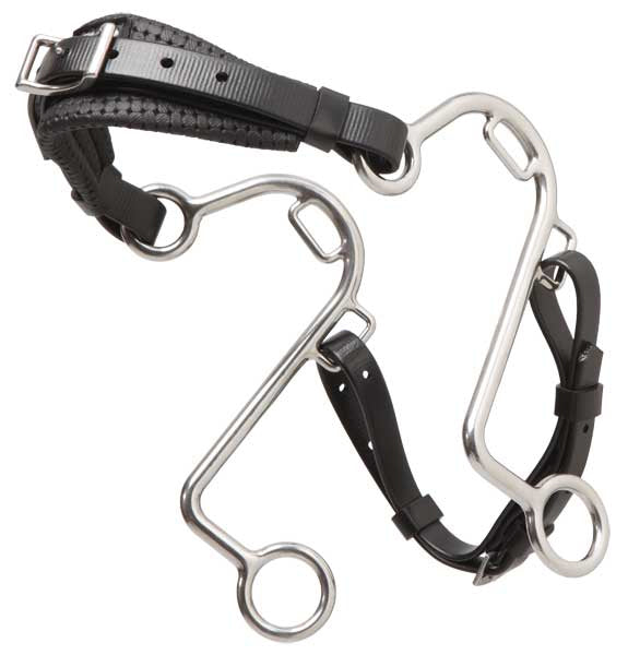 Hackamore Bit W/Wool Padding Tan / All
