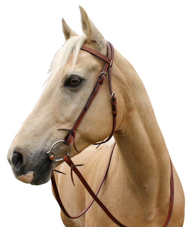Enzo Western Bridle (Brown)