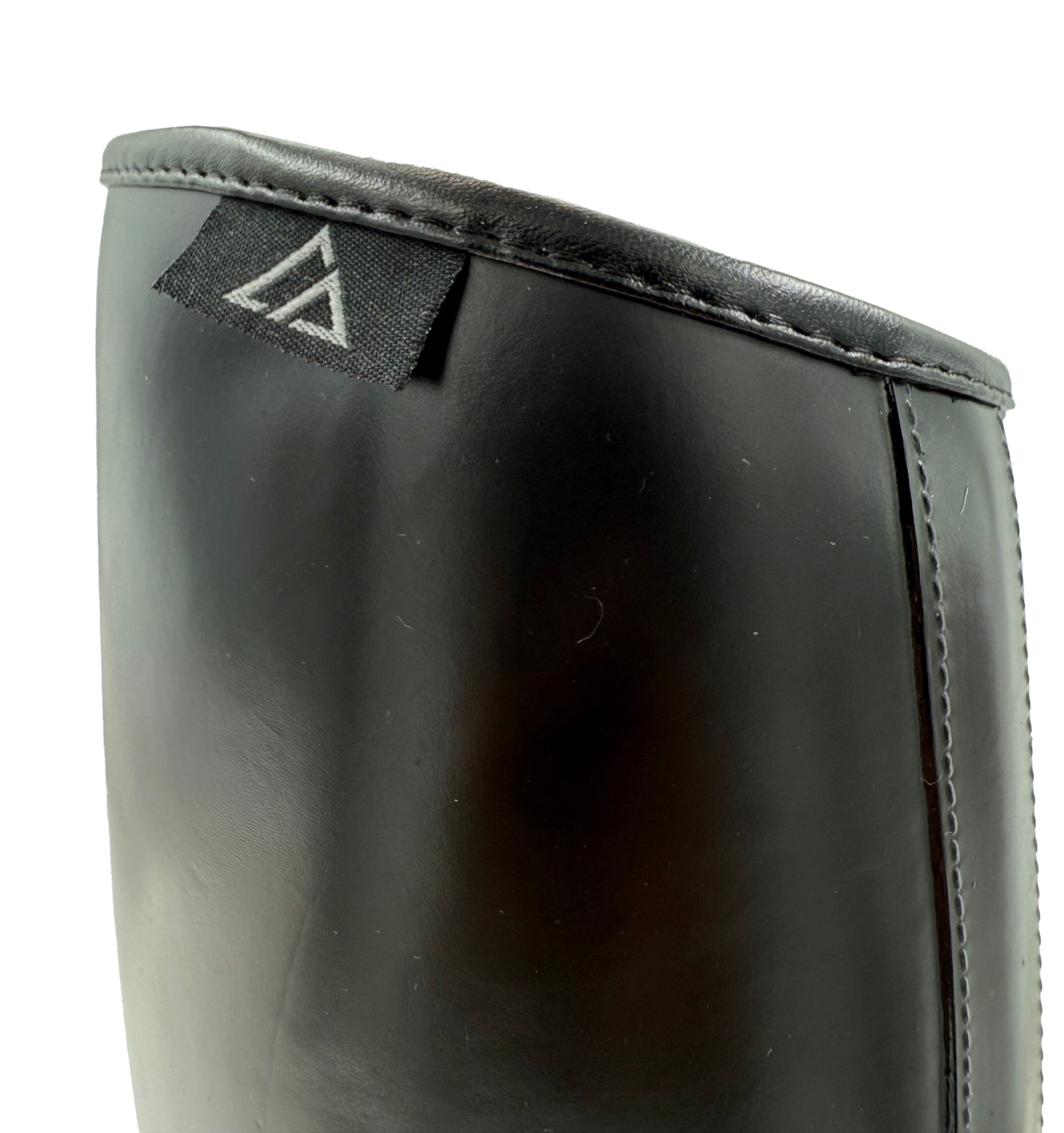 CA Long Rubber Riding Boots Black / 35