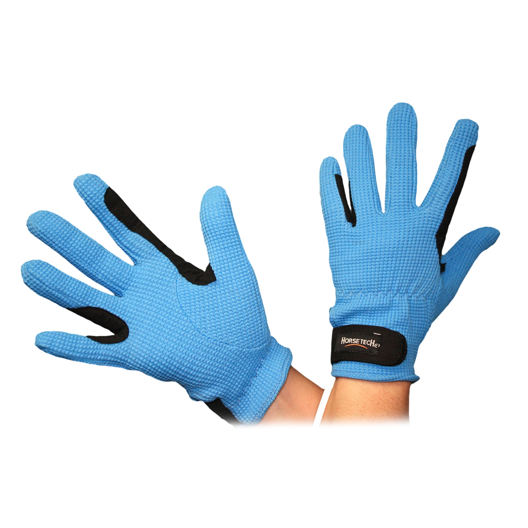 C-Horse Tech Waffle Glove(Childs S Blue)