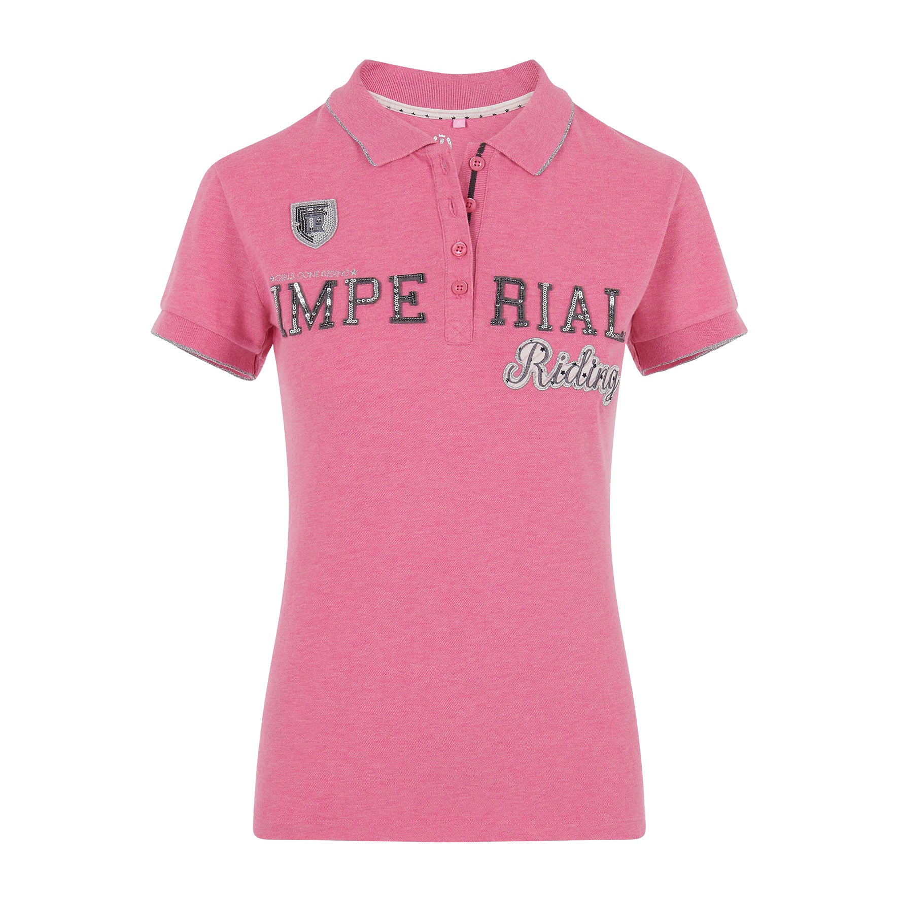 C-Imperial Poloshirt Girl(S RoseMelange