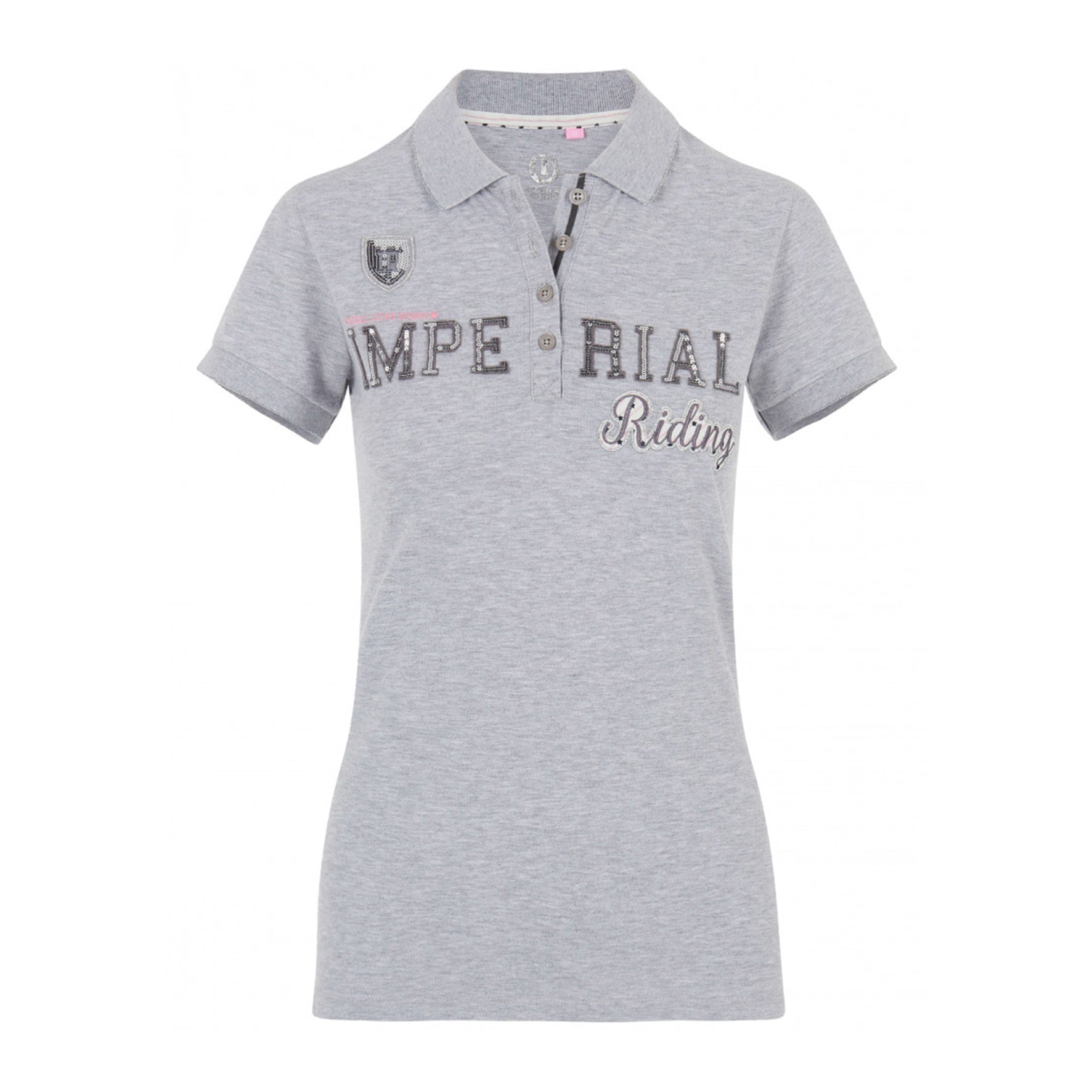 C-Imperial Poloshirt Girl(XL IronMelange