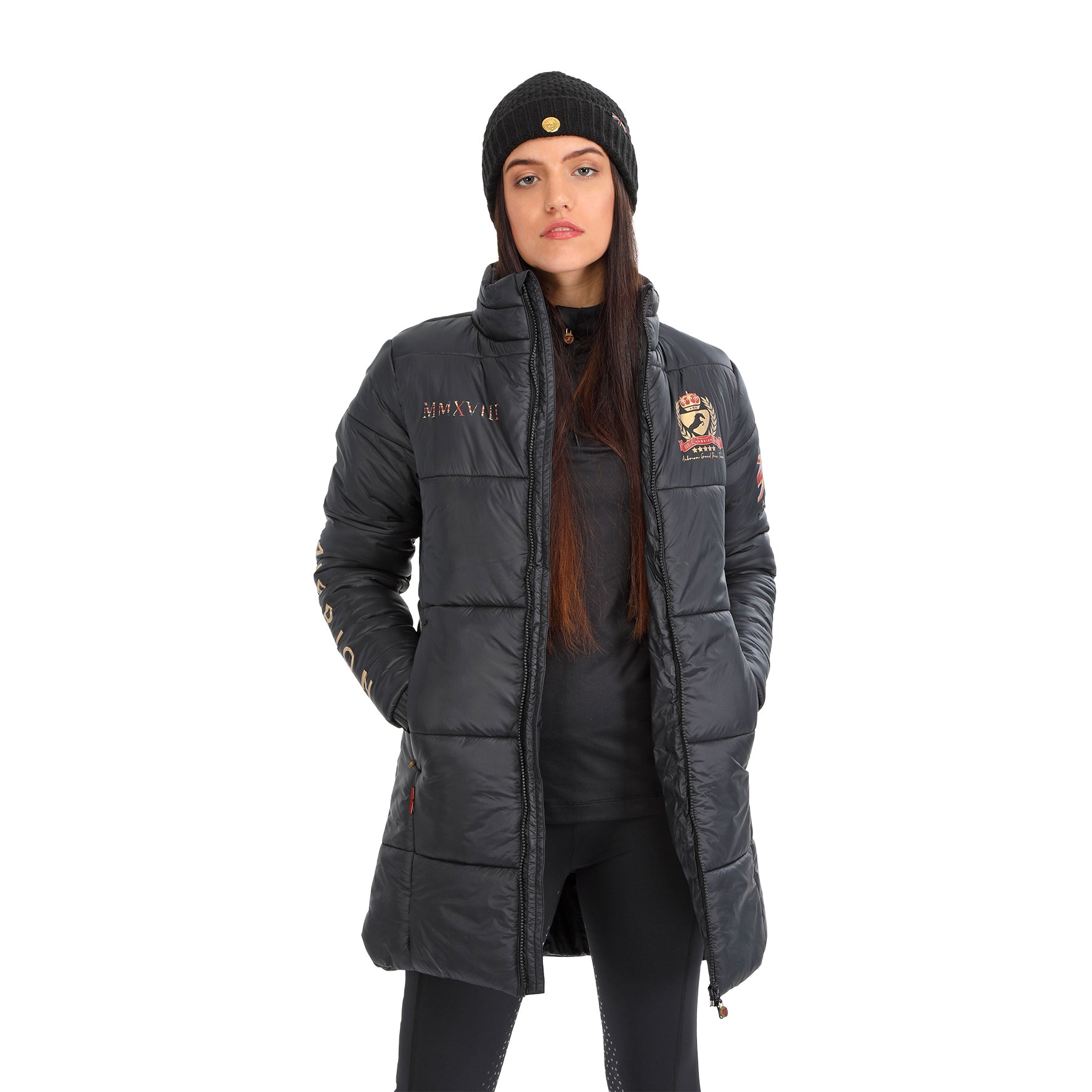 C-Shires Team Padded Coat (M Black)