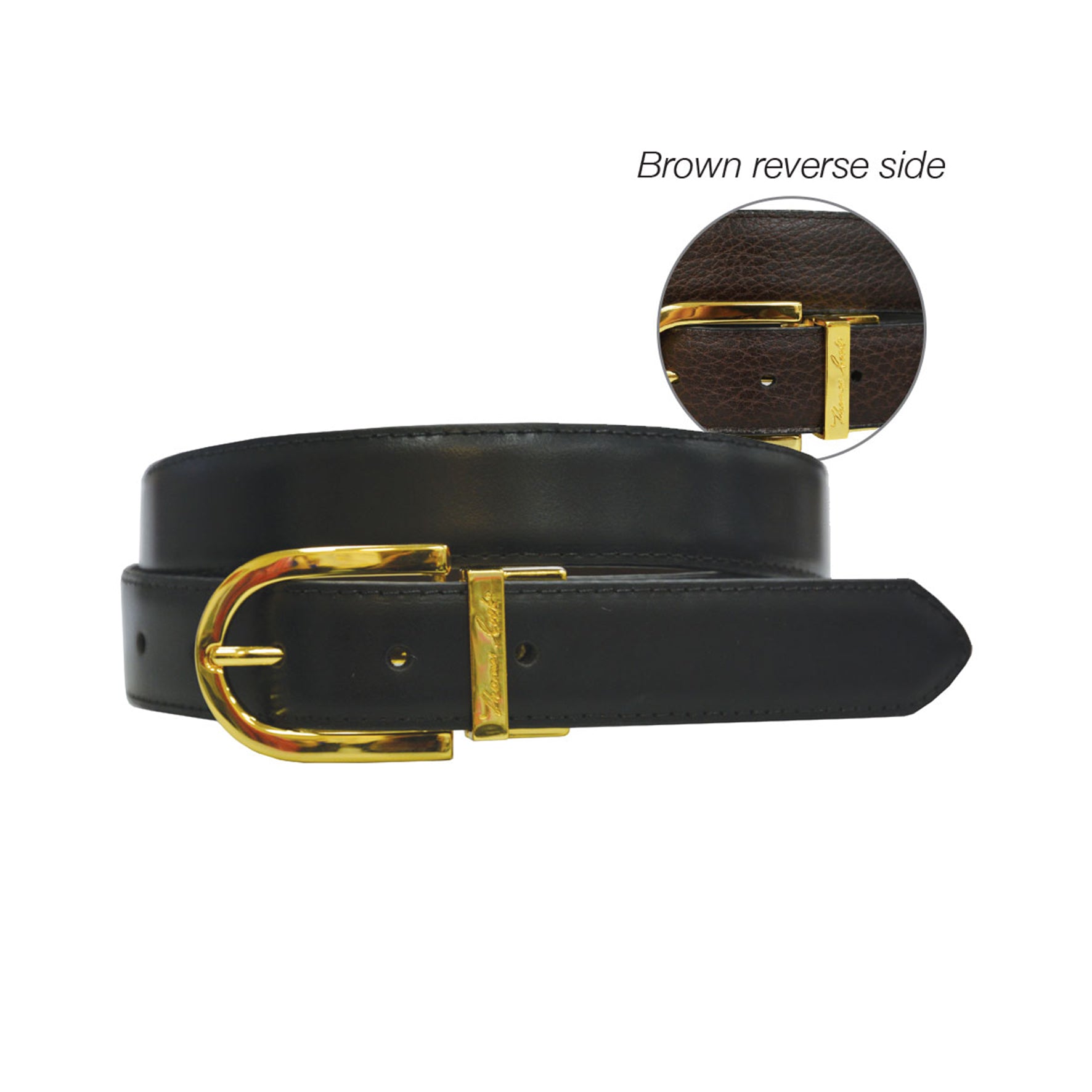 C-Thomas Cook Gold Reversible Belt (L)