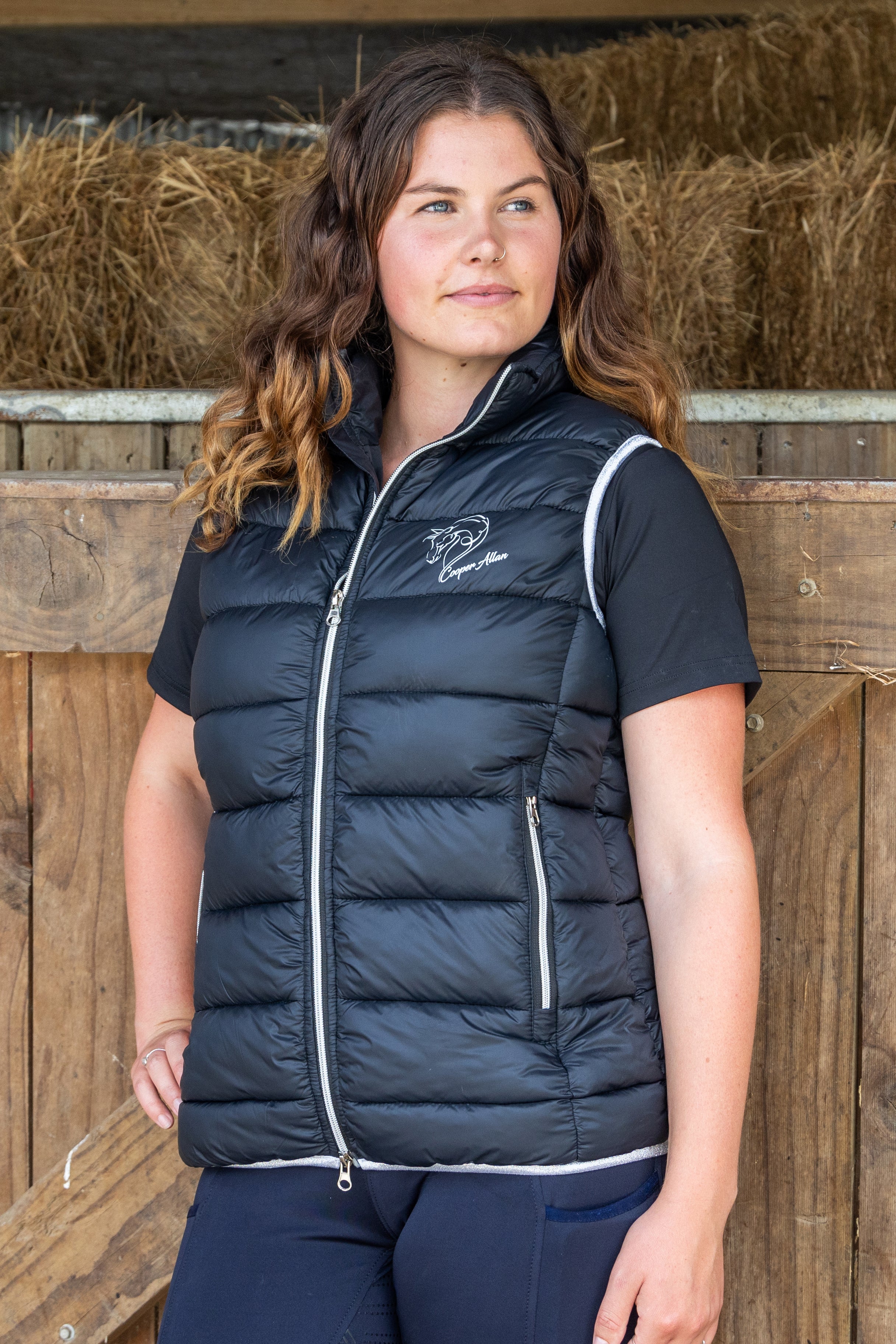 CA Ava Vest Ladies Black / Large