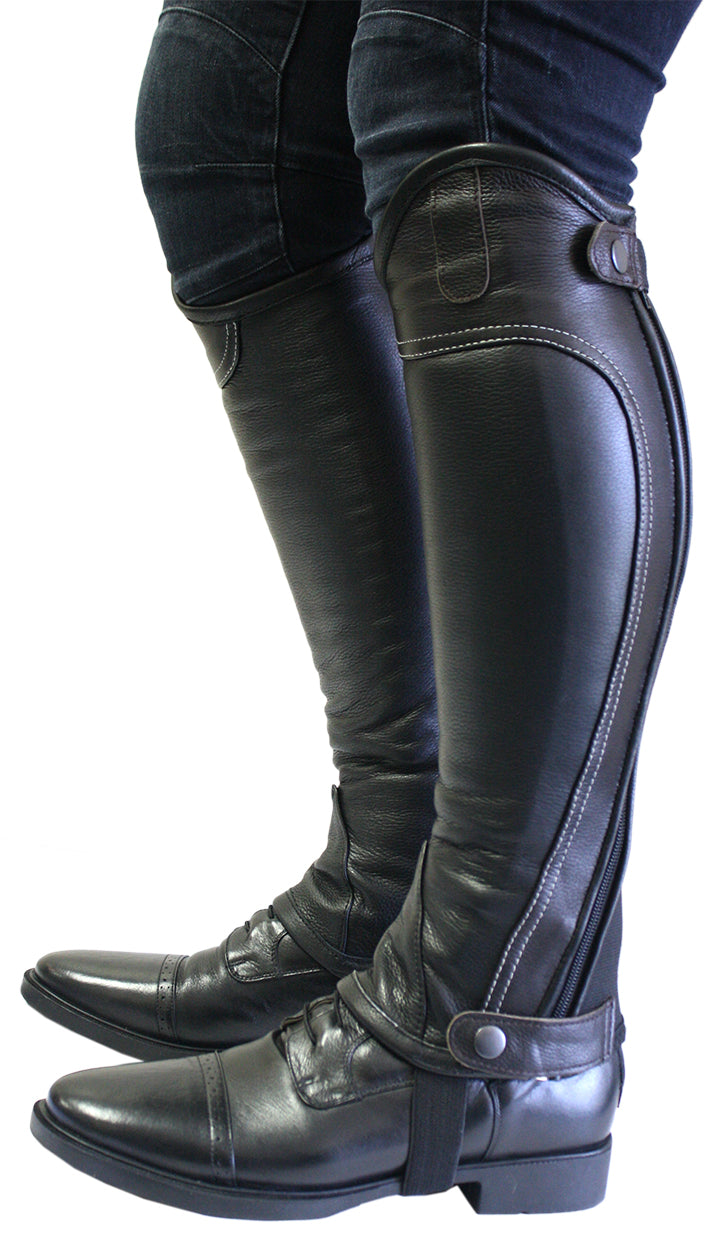Cooper Allan Dual Tone Chaps Black / X Large