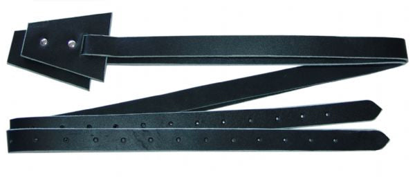 Leather Cover Leg Straps (Pair)